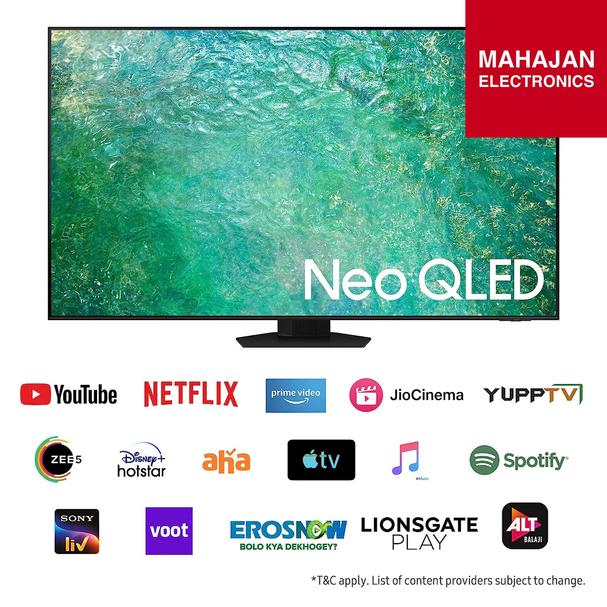 Samsung QA55QN85CAKLXL 55 Inch 4K Ultra HD Smart Neo QLED TV (Titan Black) – Premium Entertainment. AI-Powered Performance.