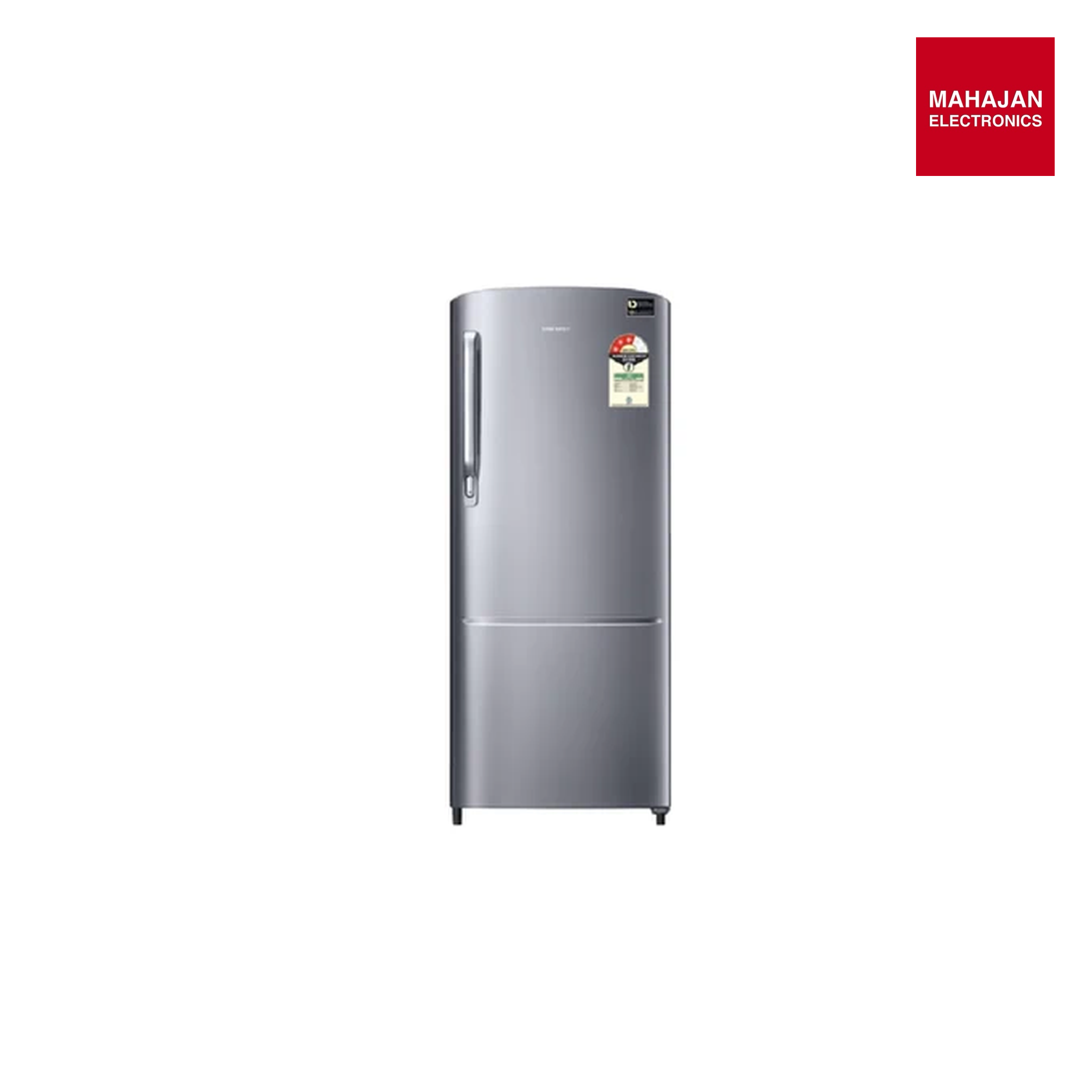 Samsung RR20H1723S8/HL 183L 3 Star Direct Cool Single Door Refrigerator (Elegant Inox, Bar Handle) | Digital Inverter Compressor MAHAJAN ELECTRONICS