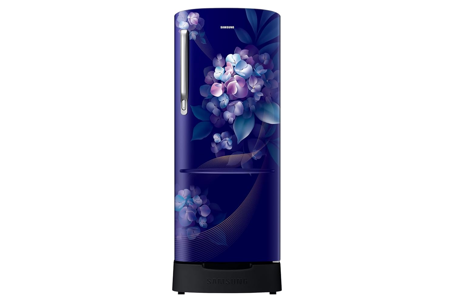 Samsung RR24H2823HS/NL, 223 L, 3 Star, Digital Inverter, Direct-Cool Single Door Refrigerator ( Hydrangea Blue, Base Stand Drawer, Single Touch Defrost, 2026 Model)-Online Mahajan Electronics