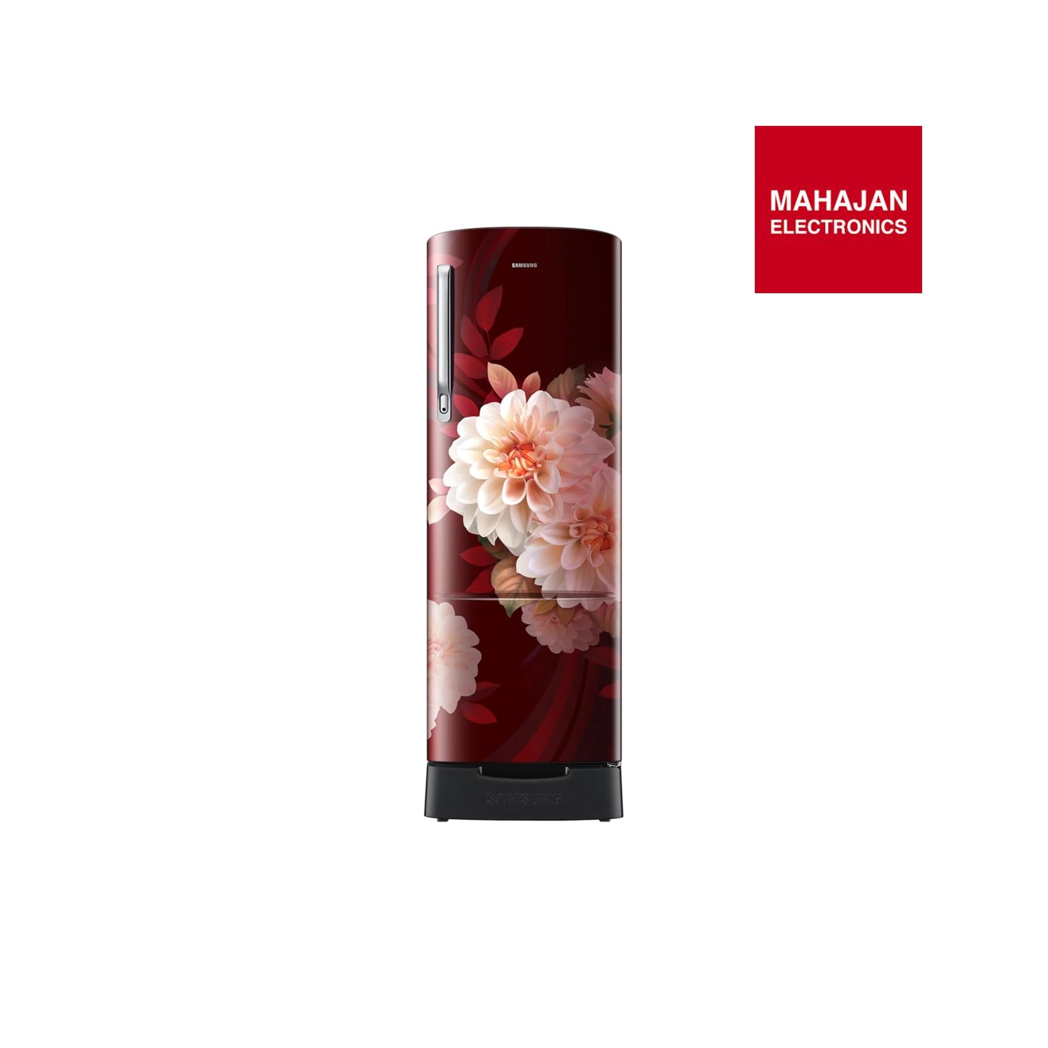 Samsung RR26H3832BR/HL 246 L, 2 Star, Digital Inverter, Direct-Cool Single Door Refrigerator ( Begonia Red, Single Touch Defrost, 2026 Model)-Online Mahajan Electronics