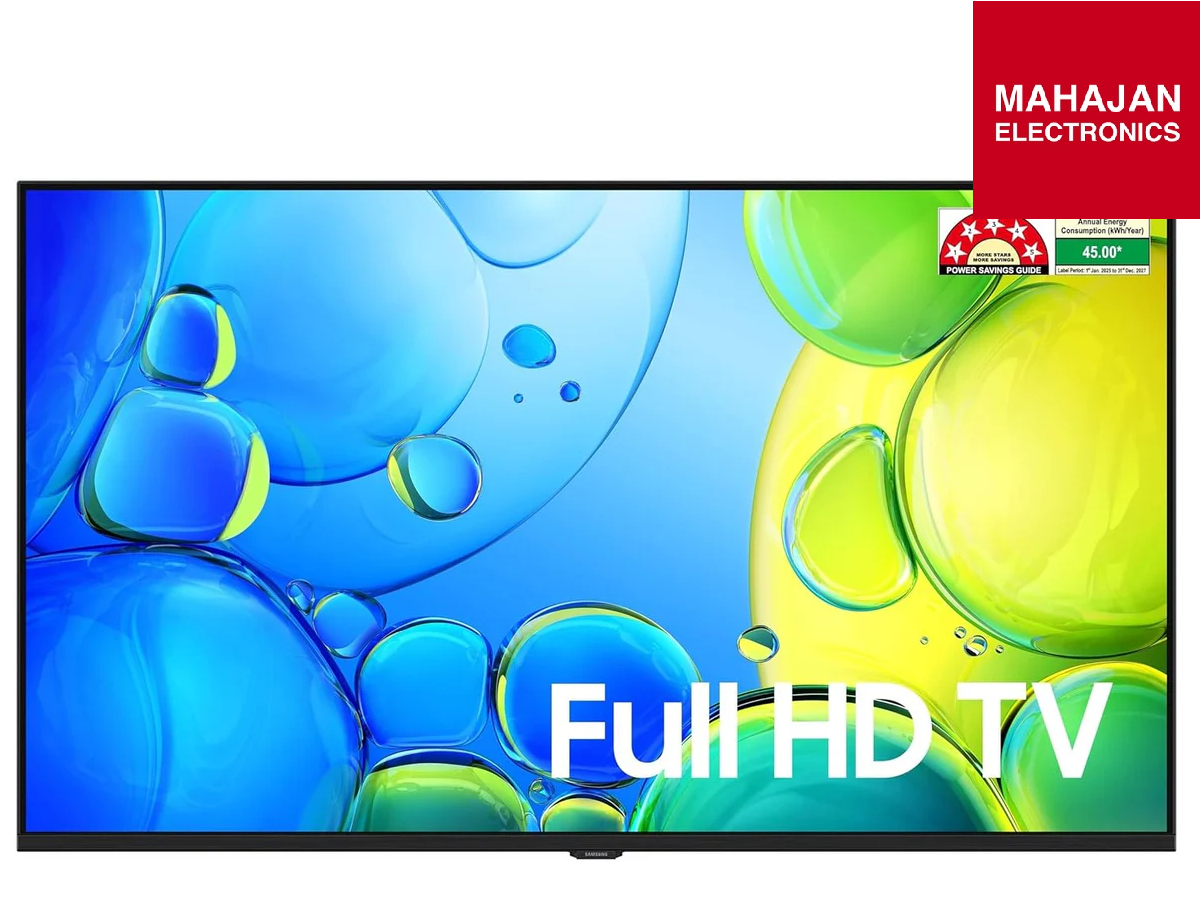 Samsung UA43F5500FUXXL 43 Inch (108 cm) Full HD Smart LED TV (Black) | HDR10+, PurColor, Tizen OS- Mahajan Electronics