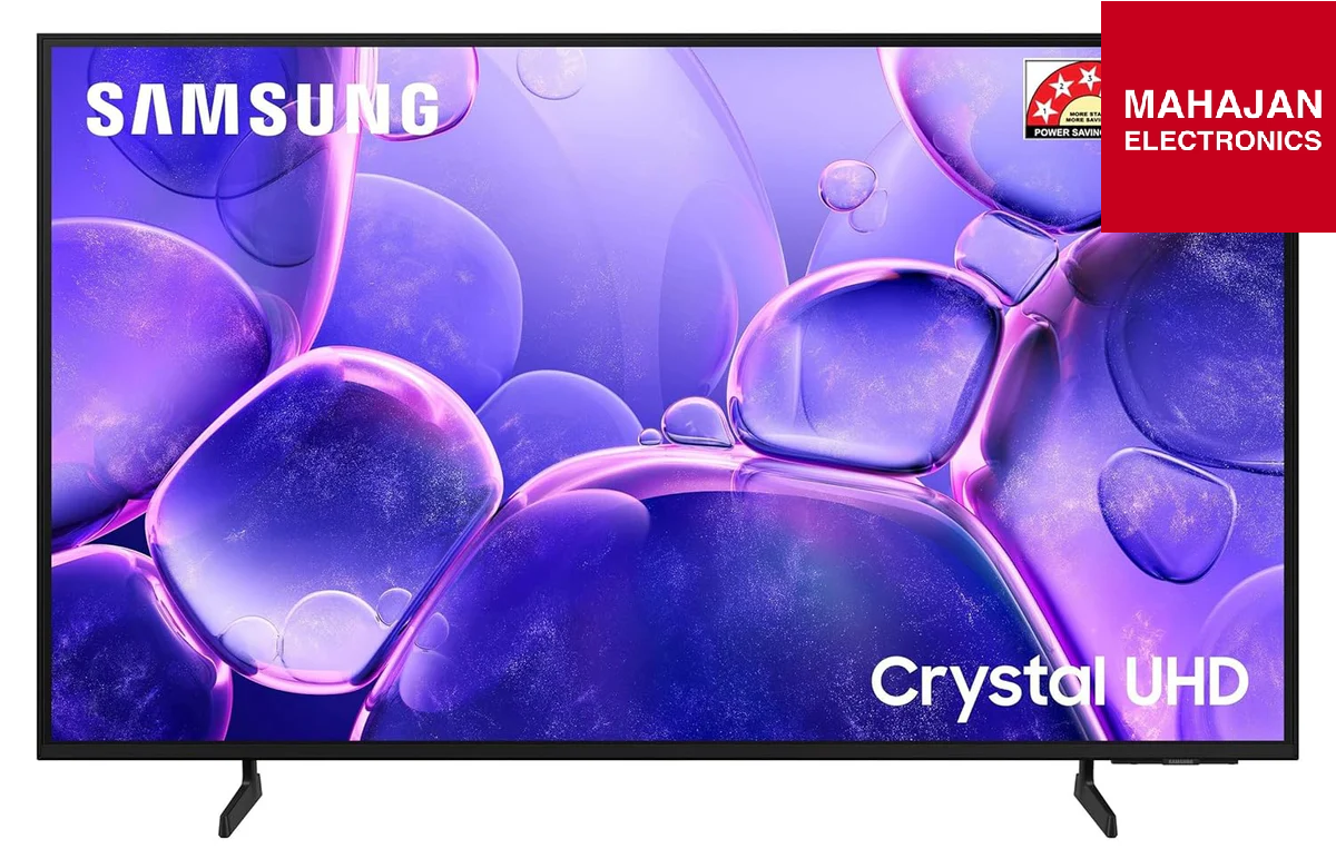 Samsung UA65U8100FULXL 65 Inch (163 cm) Crystal 4K Ultra HD Smart LED TV (Black) | Crystal Processor 4K, HDR10+, Dolby Digital, Alexa Built-In |&nbsp;