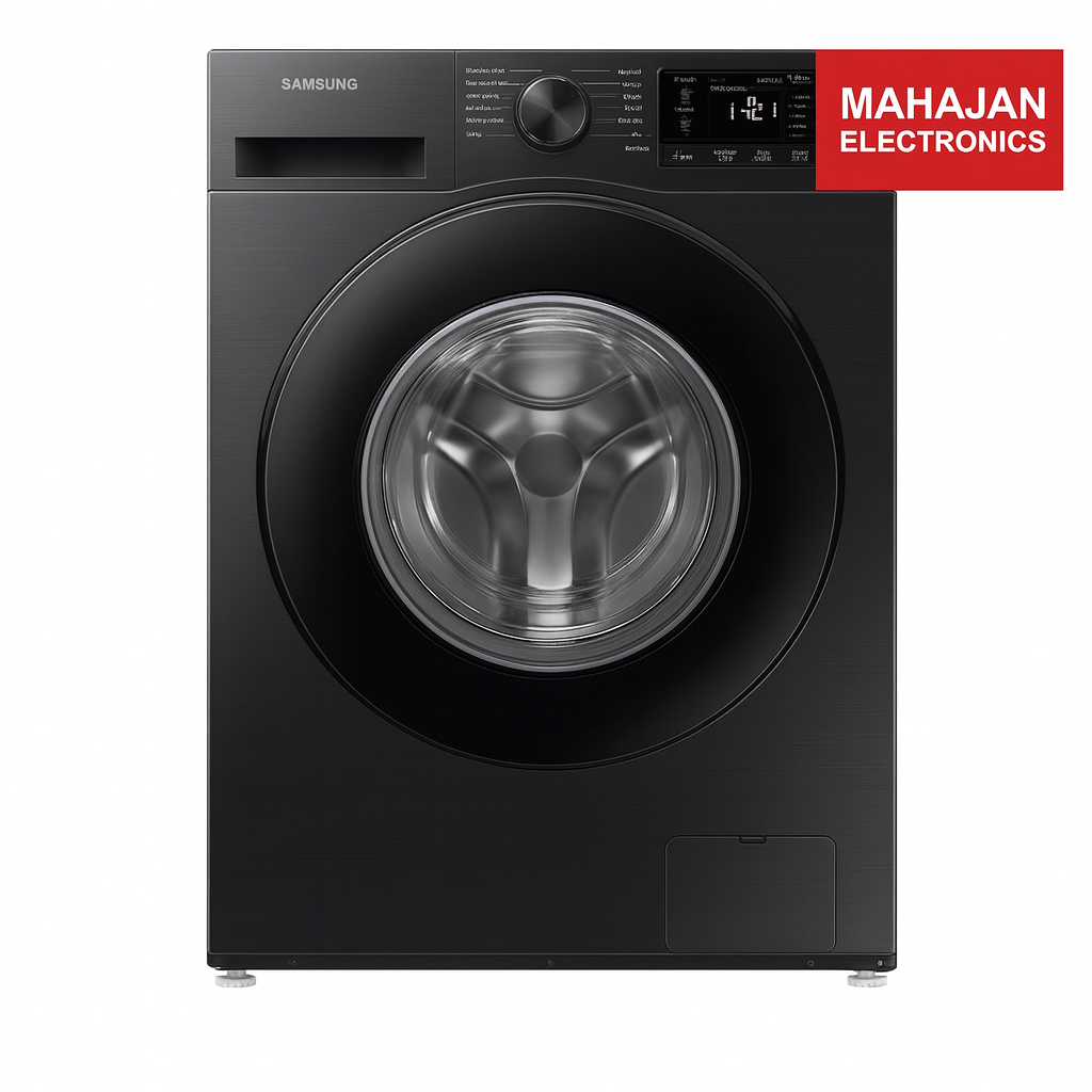 Samsung WW12DG5B24AB 12 Kg 5 Star Front Load Washing Machine with AI EcoBubble, SmartThings Wi-Fi, Super Speed & Inverter Motor – Navy Mahajan electronics online