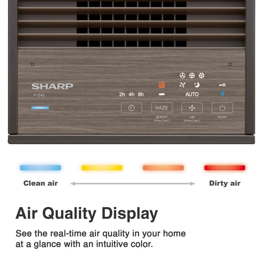 Sharp FP-S40M-T Air Purifier FP-S40M-T with Patented PCI Technology