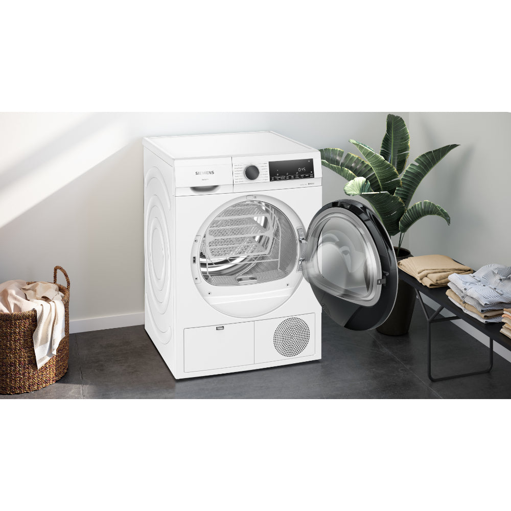 SIEMENS iQ300 WP31G200IN 8 kg Fully Automatic Front Load Dryer (AutoDry Technology, White) Mahajan Electronics Online