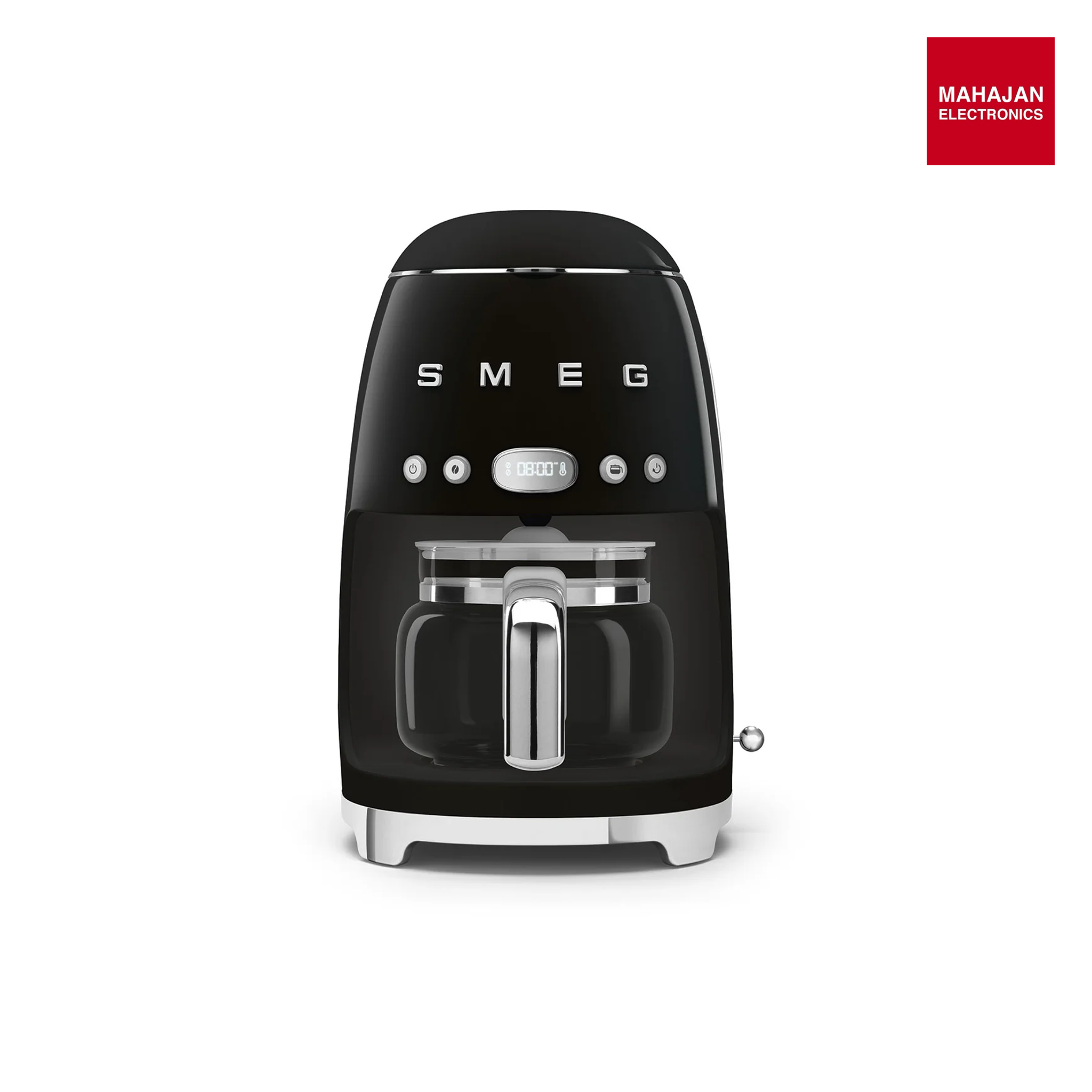 Smeg DCF02BLEU Coffee Machine - 11+ - Filter Coffee Machine Drip Coffee Machine Black 50's Style Aesthetic Mahajan Electronics Online