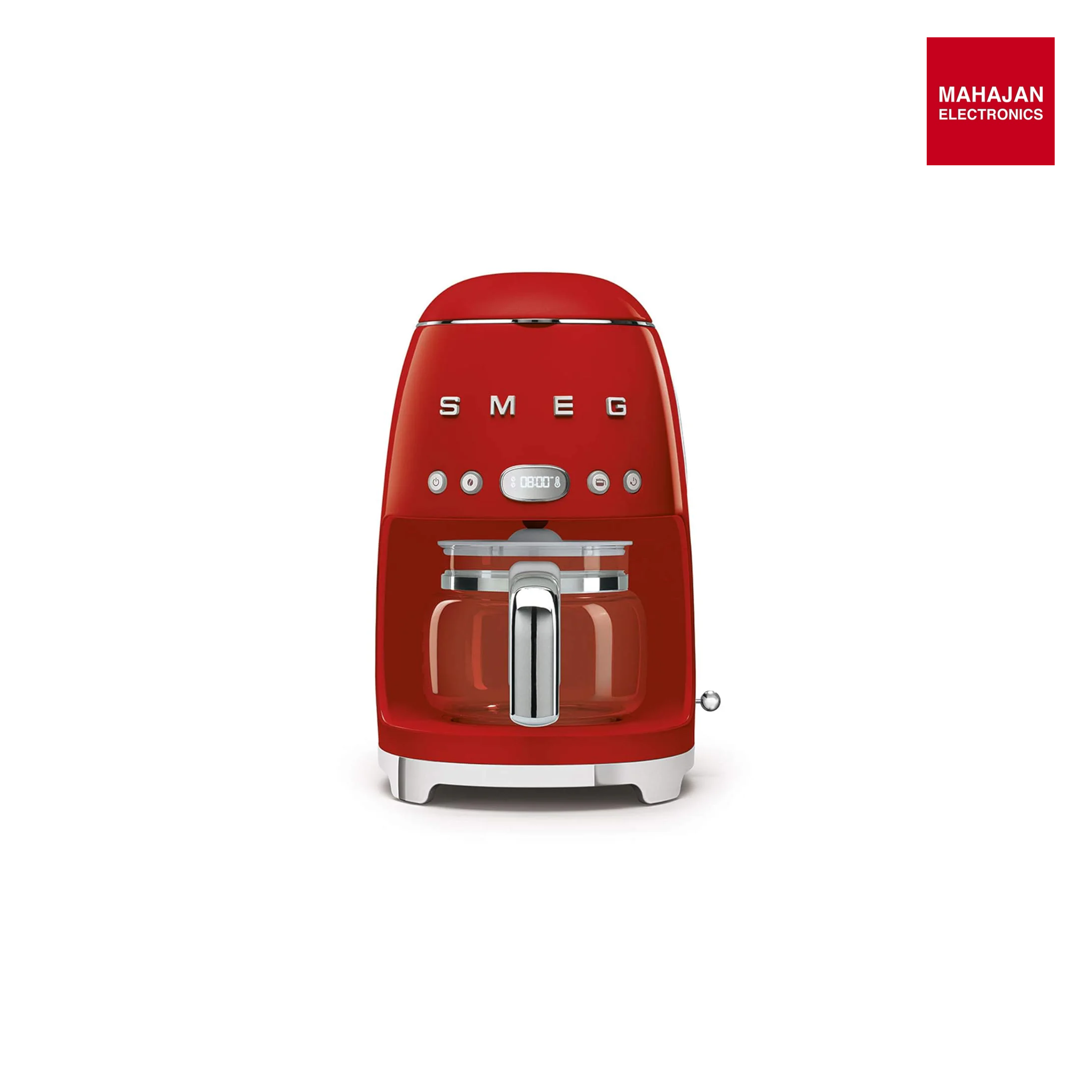 Smeg DCF02RDEU Coffee Machine - 11+ - Filter Coffee Machine Drip Coffee Machine DCF02RDEU  50's Style Aesthetic Mahajan Electronics Online