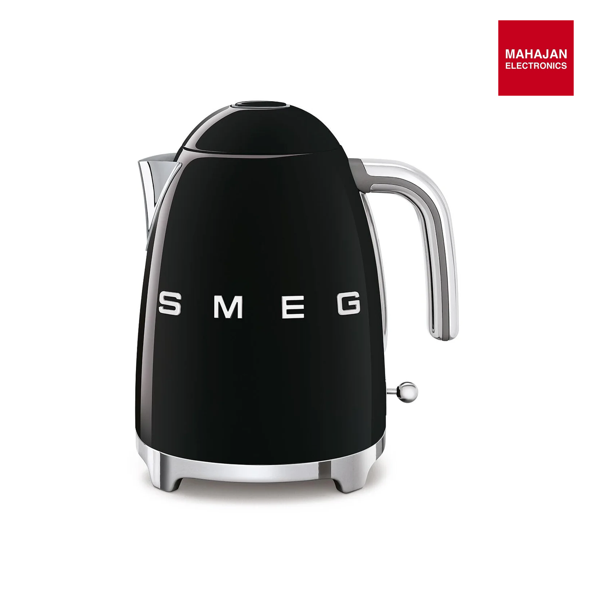 Smeg KLF03BLEU Electric Kettle Black 50's Style Aesthetic Black Mahajan Electronics Online