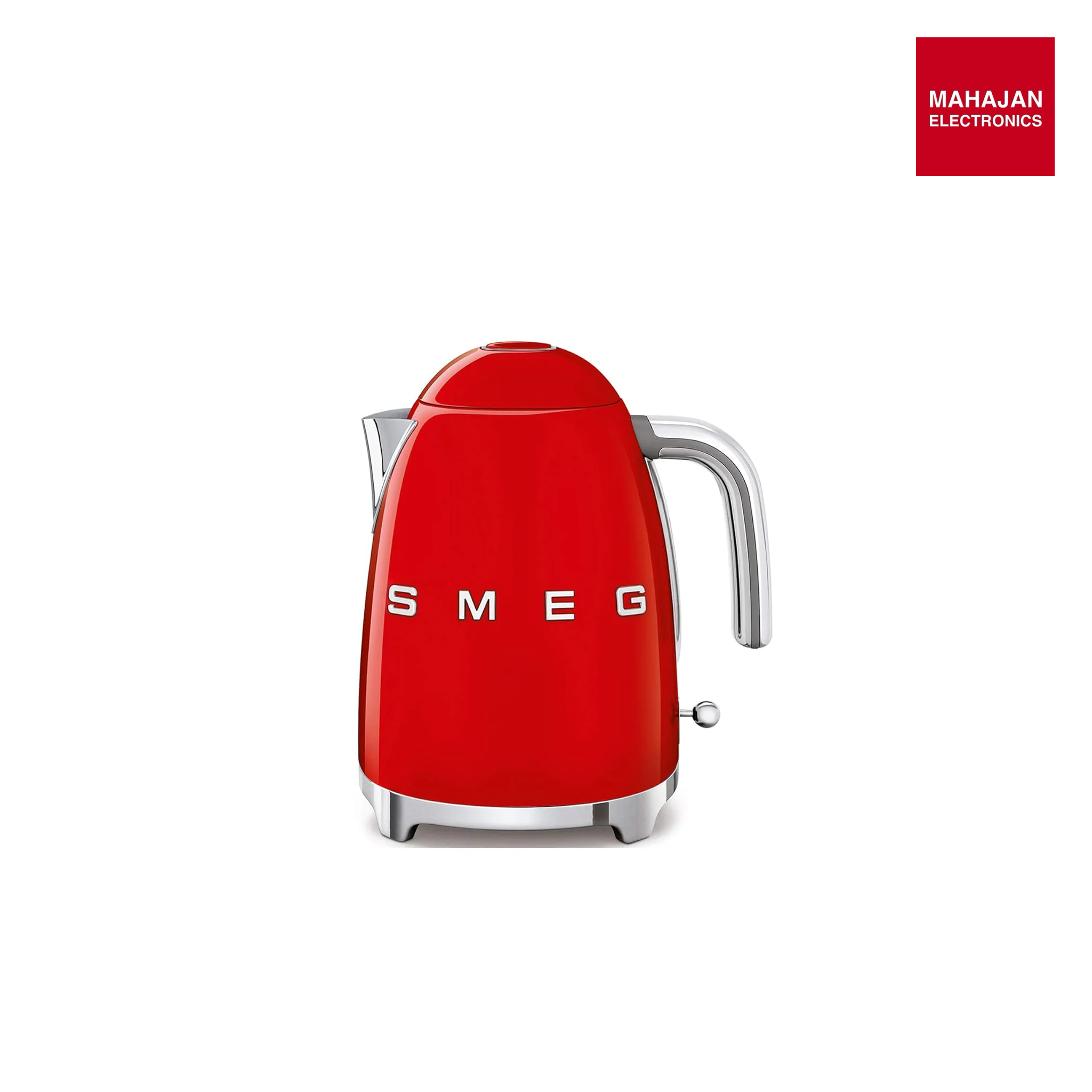 Smeg KLF03RDEU Electric Kettle  2400w 50's Style Aesthetic Red Mahajan Electronics Online