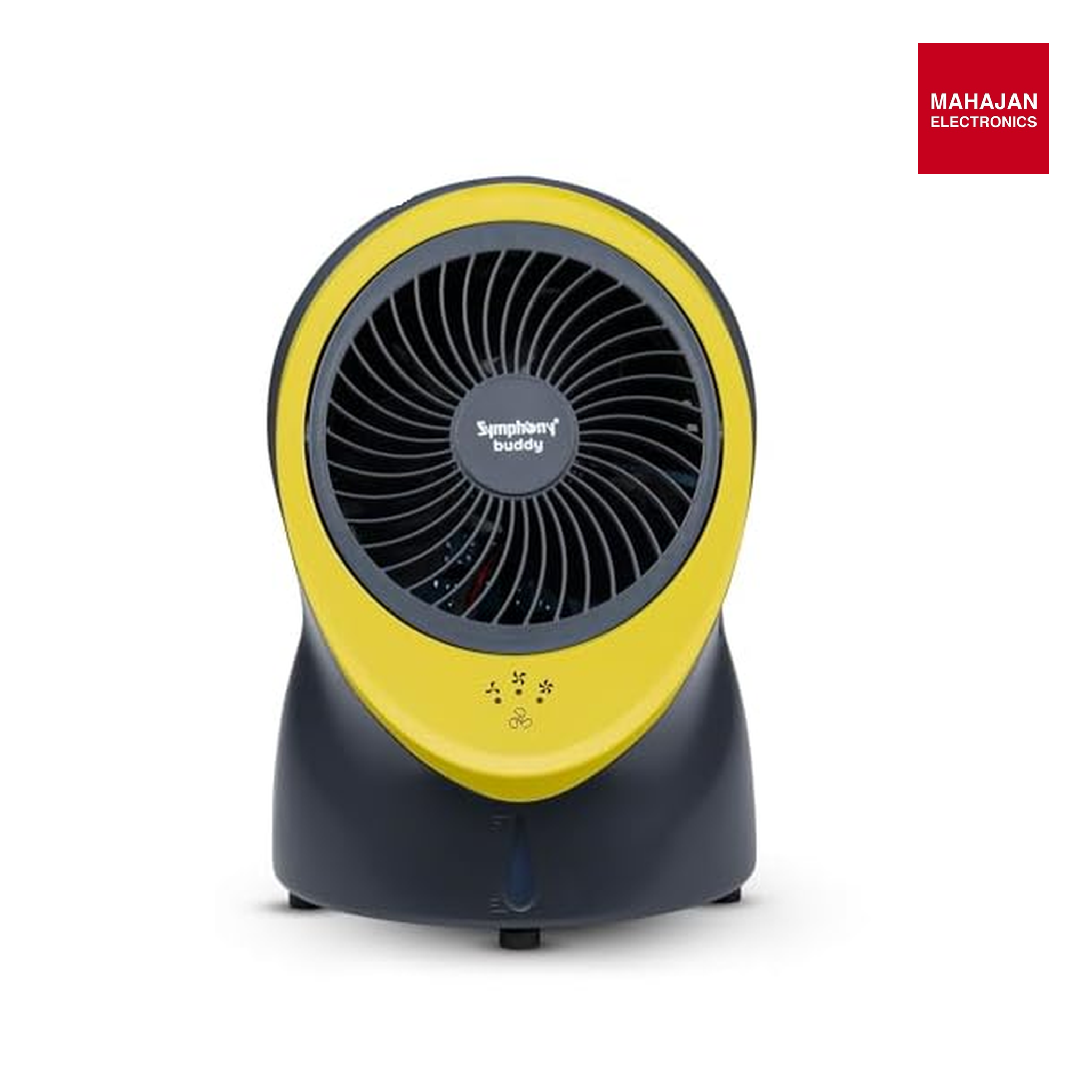 Symphony Buddy Mini Portable Tabletop Air Cooler (Yellow) Mahajan Electronics