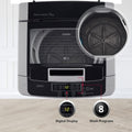 LG T75SKSF1Z 7.5 Kg 5 Star Smart Inverter Fully-Automatic Top Load Washing Machine ( Middle Free Silver, TurboDrum | Smart Motion) - Mahajan Electronics Online