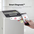 LG T75SKSF1Z 7.5 Kg 5 Star Smart Inverter Fully-Automatic Top Load Washing Machine ( Middle Free Silver, TurboDrum | Smart Motion) - Mahajan Electronics Online