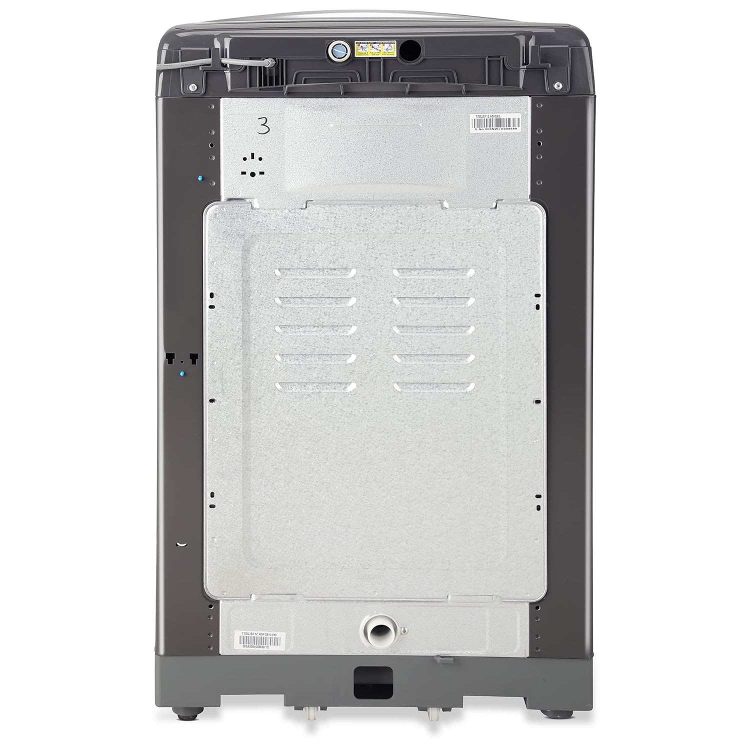 LG 8 Kg 5 Star Inverter TurboDrum Fully Automatic Top Loading Washing Machine (T80AJMB1Z, Jet Spray+, Smart Closing Door, Middle Black) - Mahajan Electronics Online