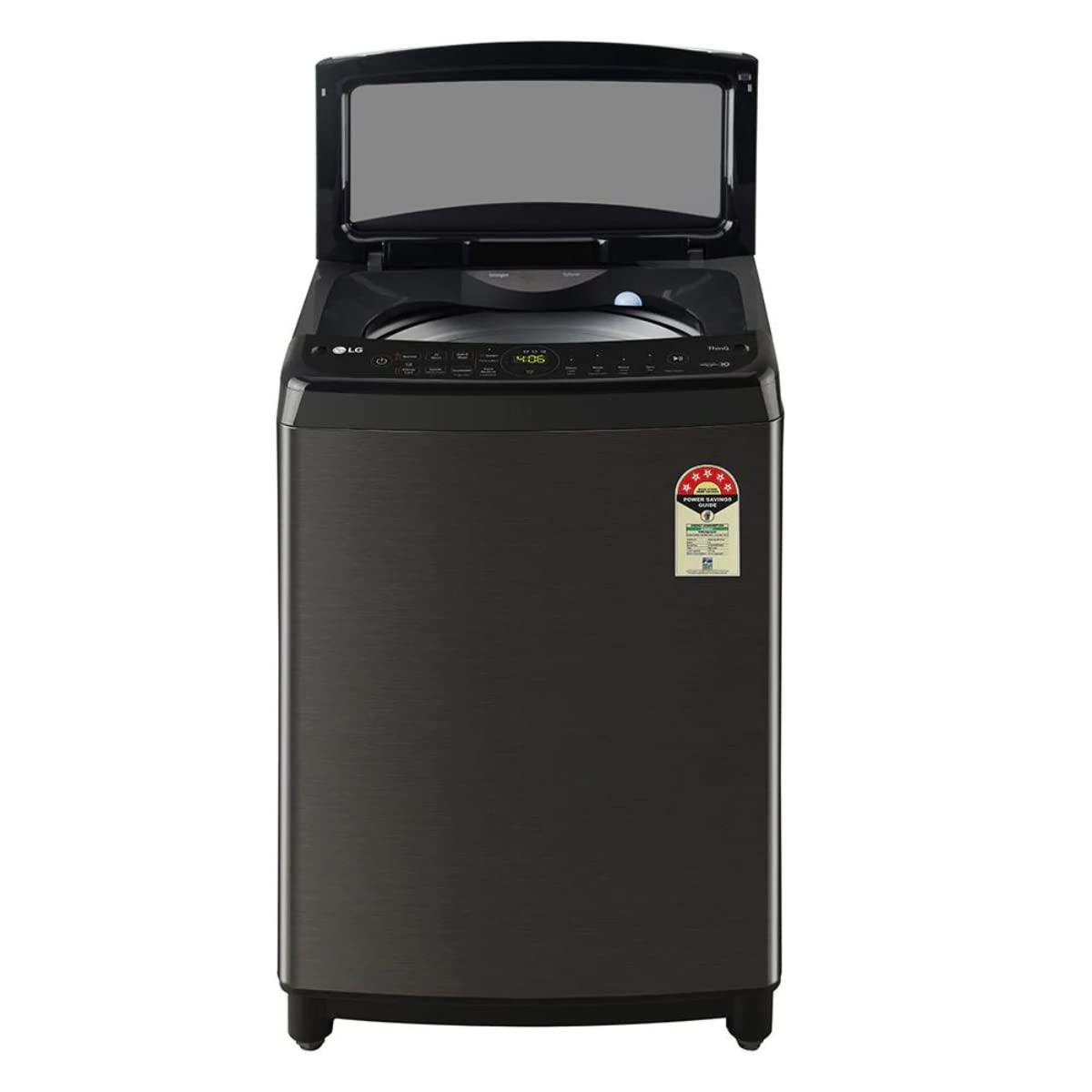 LG THD10SWP 10.0 Kg Inverter Wi-Fi Fully-Automatic Top Loading Washing Machine (Platinum Black,Stainless Steel) - Mahajan Electronics Online