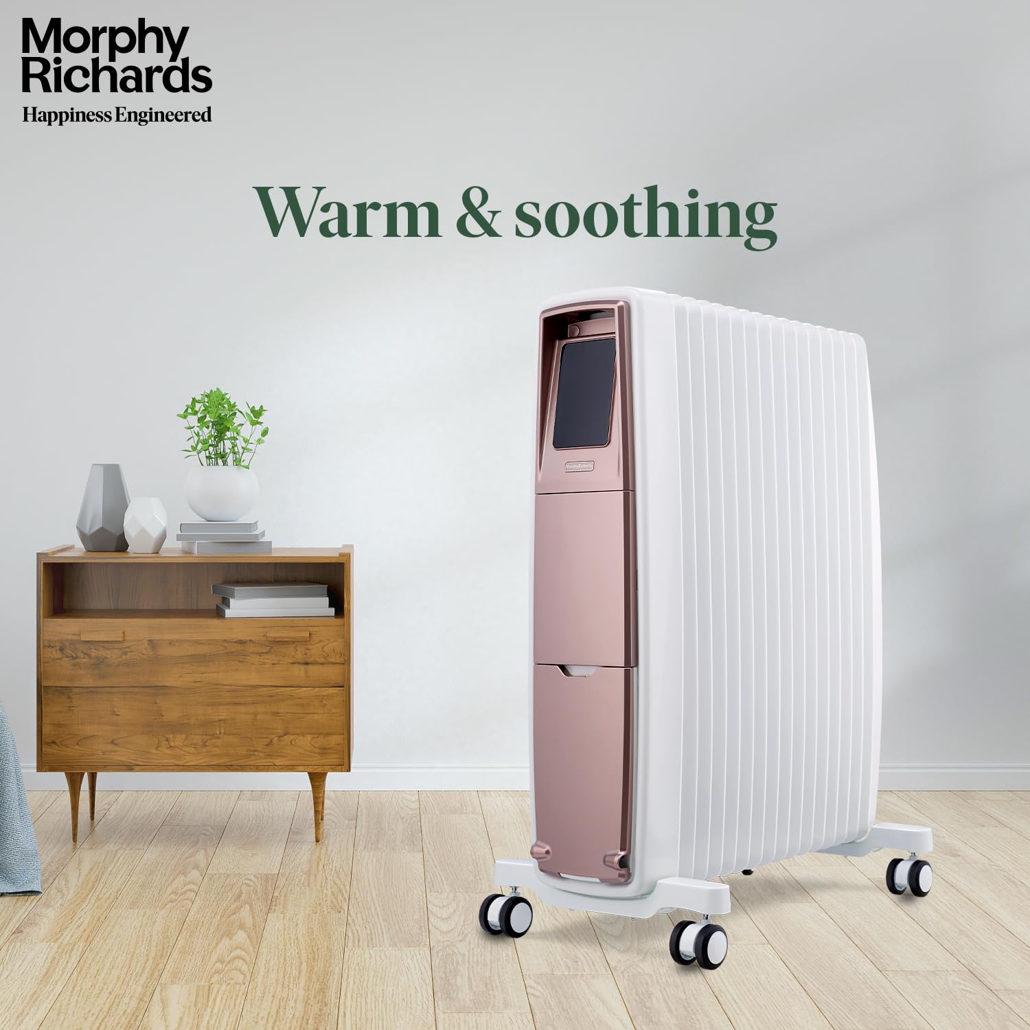 Morphy Richards Thermore Xr Zero Digital 15 Fins Oil Free Radiator Room Heater Mahajan electronics Online