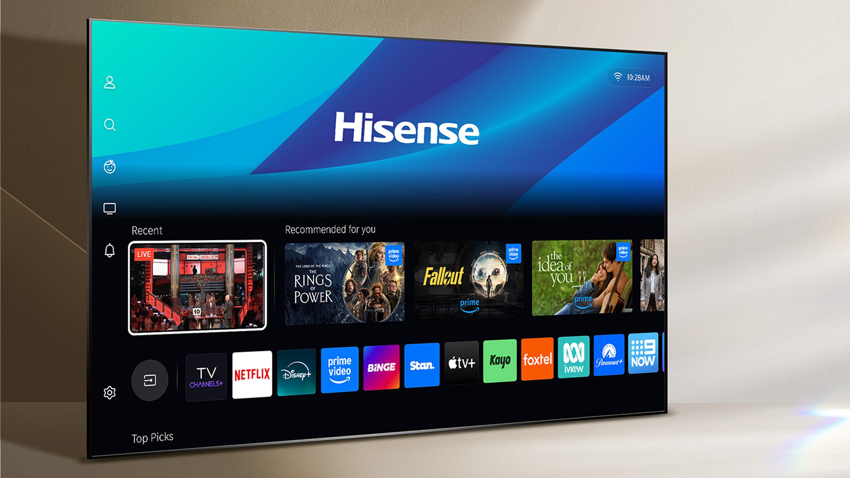 Hisense 43A6S 43 Inch 4K UHD Smart TV with Dolby Vision & 24W Sound