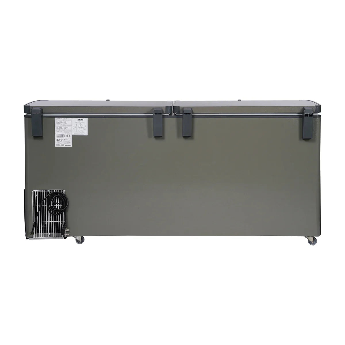Voltas CVF500DA4-P2-GW CONVERTIBLE Grey 4Star Hard Top Deep Freezer Hard top deep freezer (469 Litre)-Online Mahajan Electronics