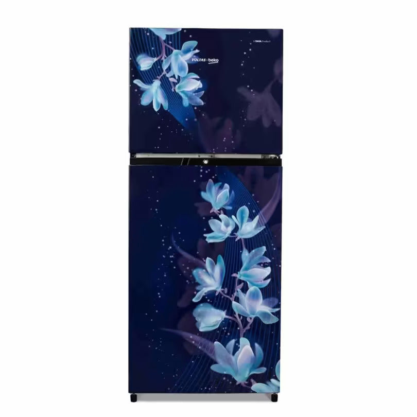 Voltas Beko RFF270C/WPNBR0 Frost Free 230 L Blue Double Door 3 Star BEE Rating Mahajan Electronics Online