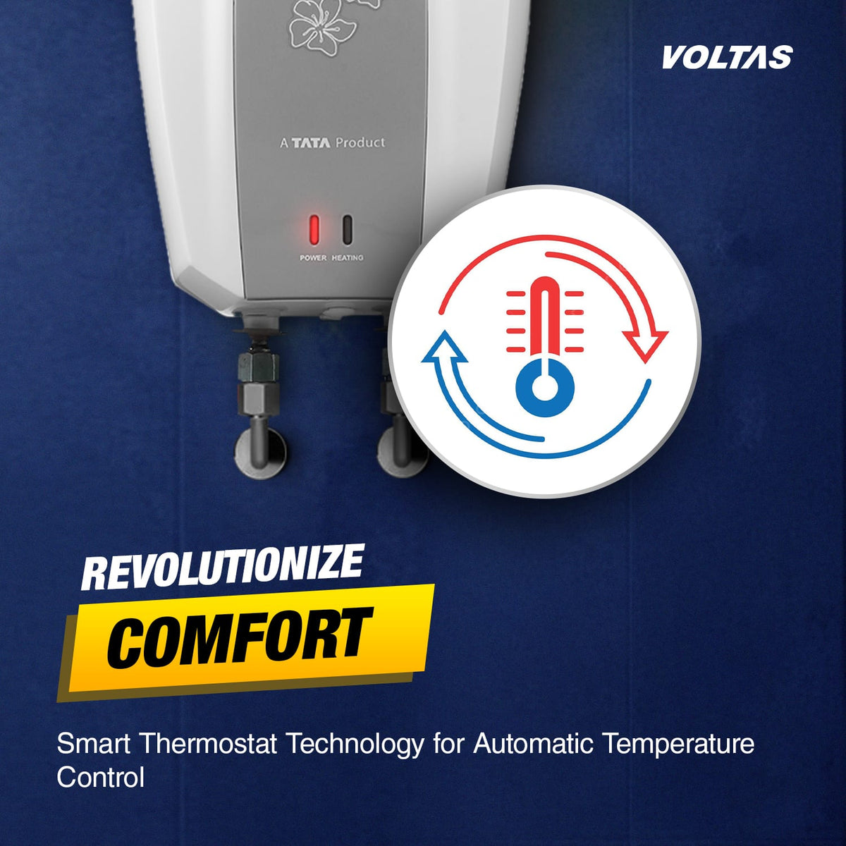 Voltas Insta+ 3L 4500W Instant Water Heater