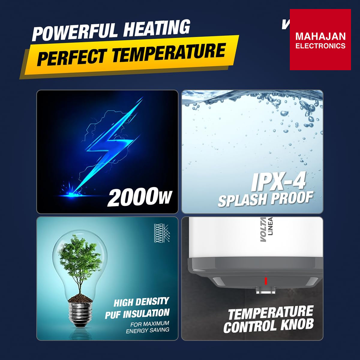 Voltas Linea 105HPBGY 10L Horizontal Water Heater Grey – Mahajan Electronics Online.