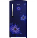Voltas Beko RDC265C/W0DBE0M Refrigerator DC 230 L Fairy Flower Blue Single Door 3 Star BEE Rating Mahajan ElectronicsOnline