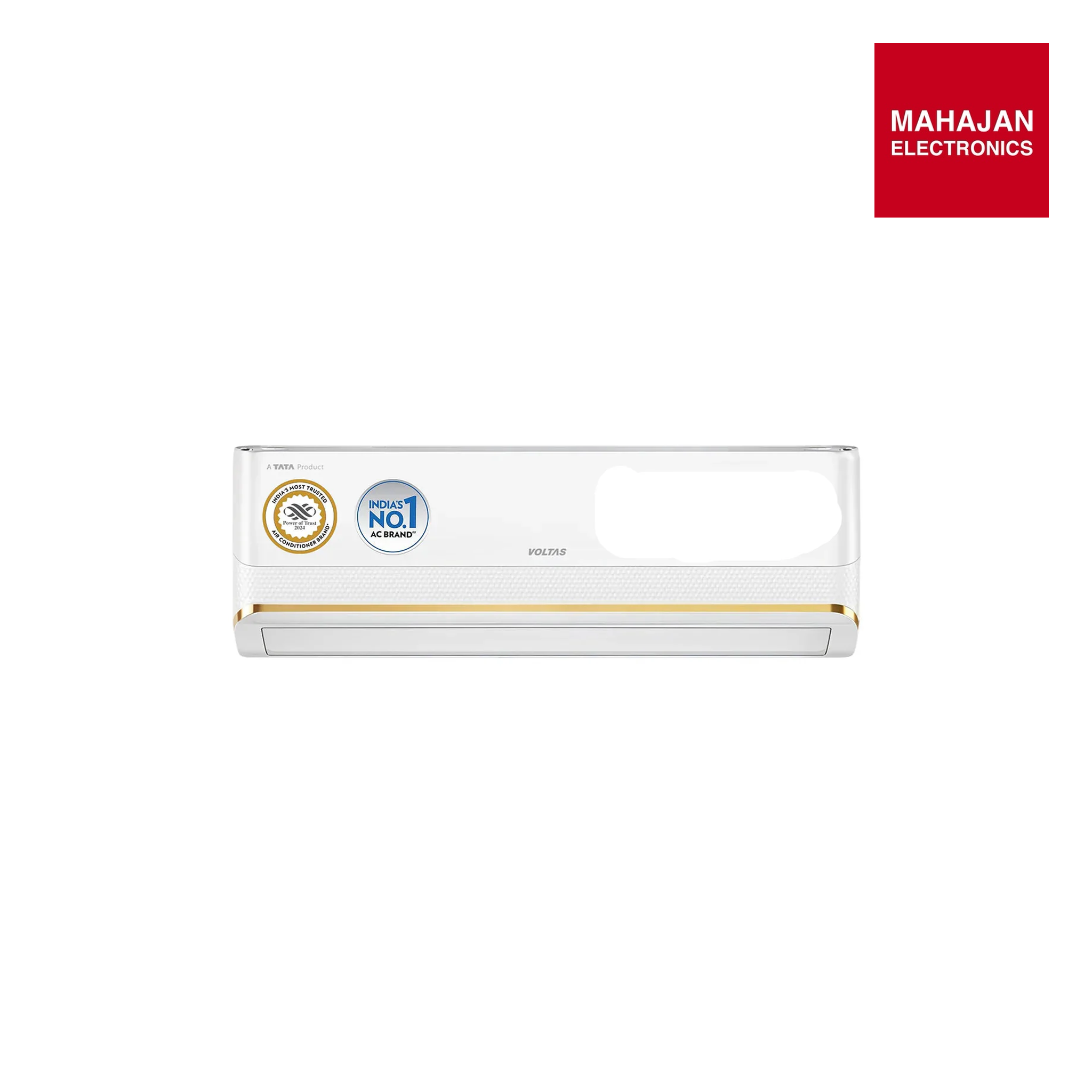 Voltas 183Inv Vertis Zephyr Gold 1.5 Ton 3 Star Inverter Split AC 6-in-1 Adjustable Cooling, Ice-Wash, Copper Condenser, R32 Refrigerant 2026xMahajan Electronics Online