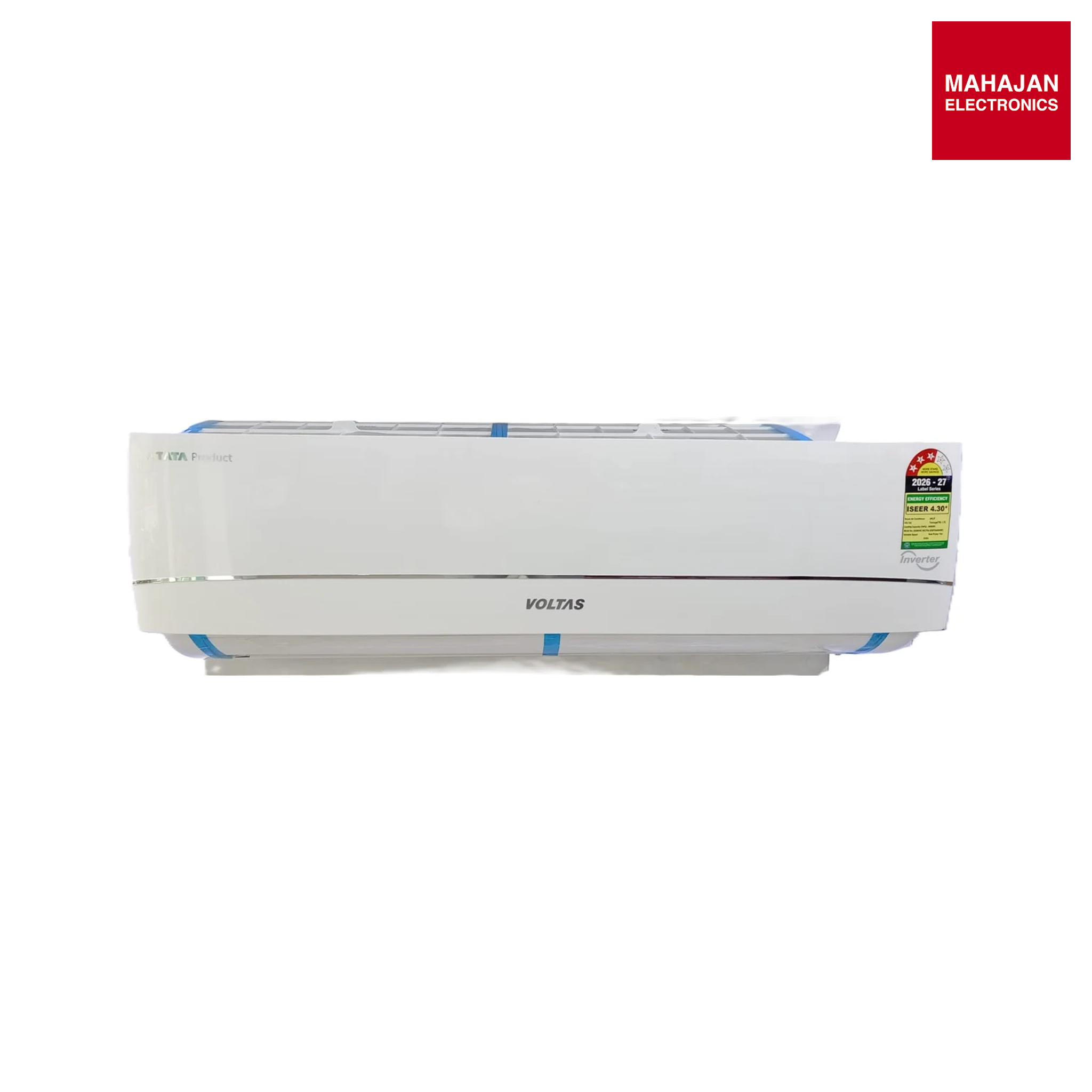 Voltas 243INVHC VECTRA ZENITH 2 Ton 3 Star Hot & Cold Inverter Split AC – 5-in-1 Adjustable Mode, Copper Coil, Anti-Dust Filter, High Ambient Cooling-Online Mahajan Electronics