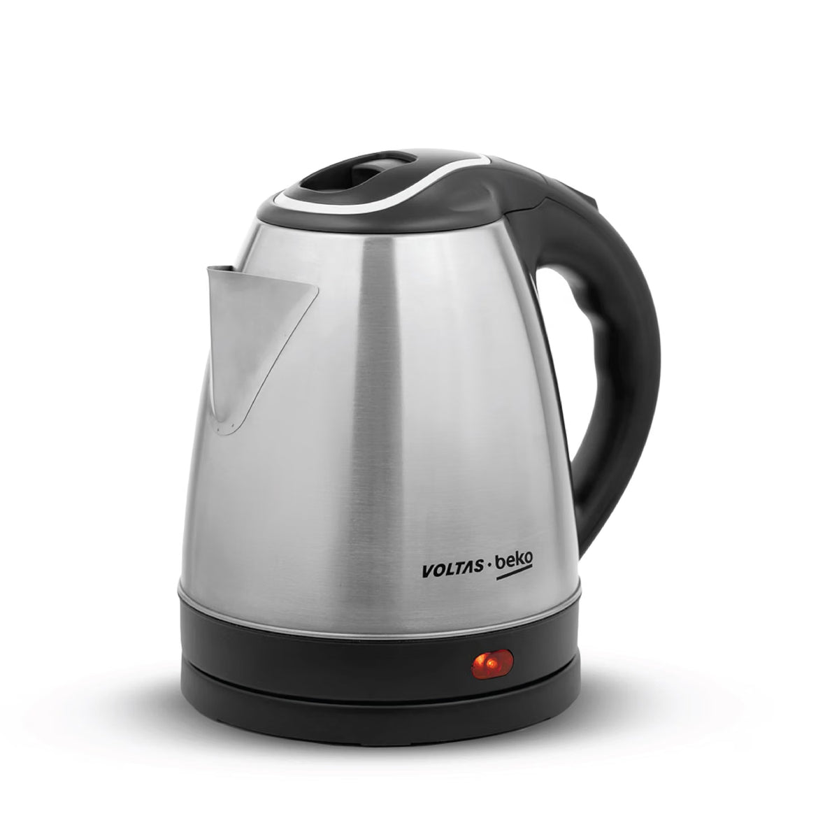 Voltas Beko K135X15H-SL 1.5 L Electric Kettle | 1350W Fast Boil | Stainless Steel | Auto Cut-Off &amp; Dry-Boil Protection | Silver-Online Mahajan Electronics