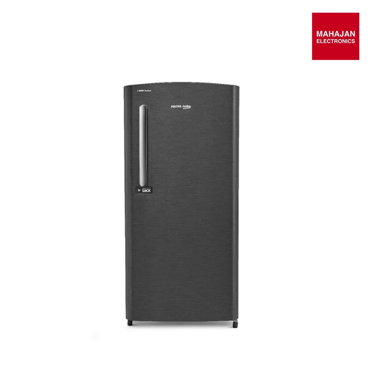 Voltas Beko RDC265B/3W0DGE0M000UGD  230L 3 Star Direct Cool Single Door Refrigerator Dark Grey | FreshBox™, FlexLift™, SafeBox™ | 2 Yr Warranty + 8 Yr Compressor-Online Mahajan Electronics