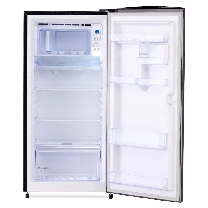 Voltas Beko RDC265B/3W0DGE0M000UGD  230L 3 Star Direct Cool Single Door Refrigerator Dark Grey | FreshBox™, FlexLift™, SafeBox™ | 2 Yr Warranty + 8 Yr Compressor-Online Mahajan Electronics
