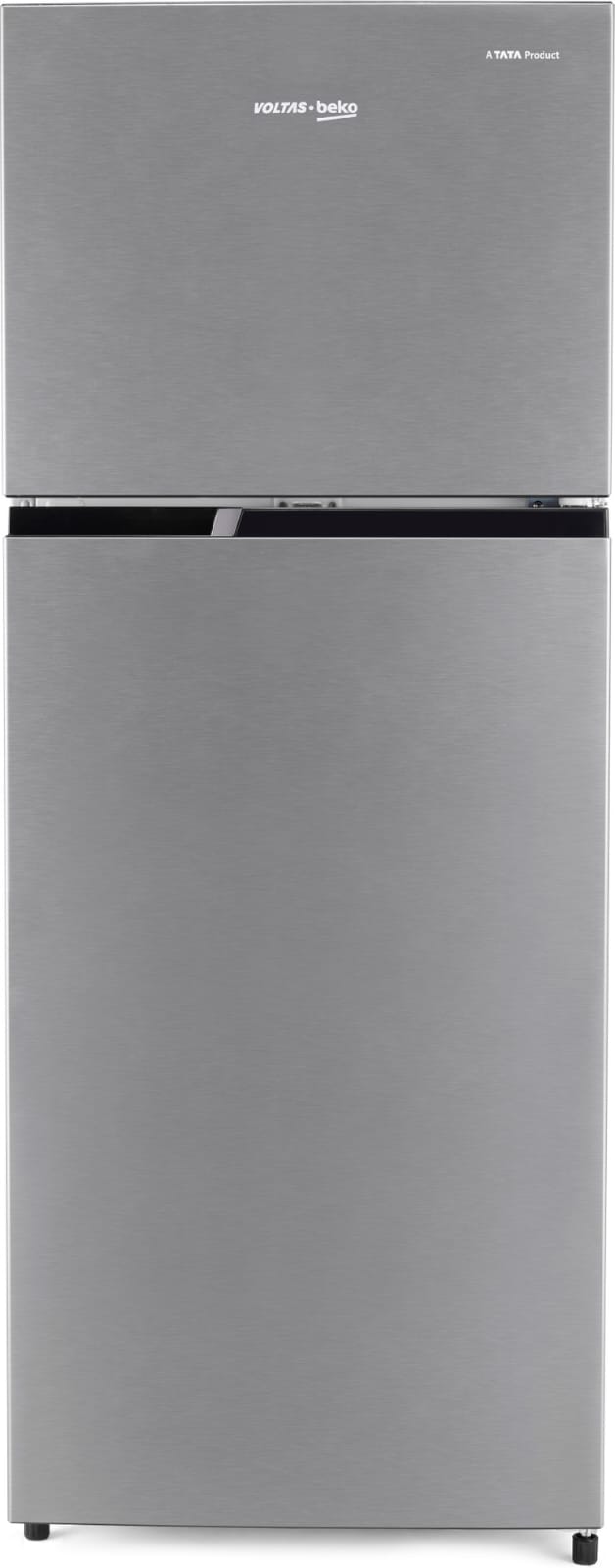 Voltas Beko RFF374D/1WPV100RXID  325L 1 Star Frost Free Double Door Refrigerator | Hairline Silve | ProSmart Inverter Compressor-Online Mahajan Electronics