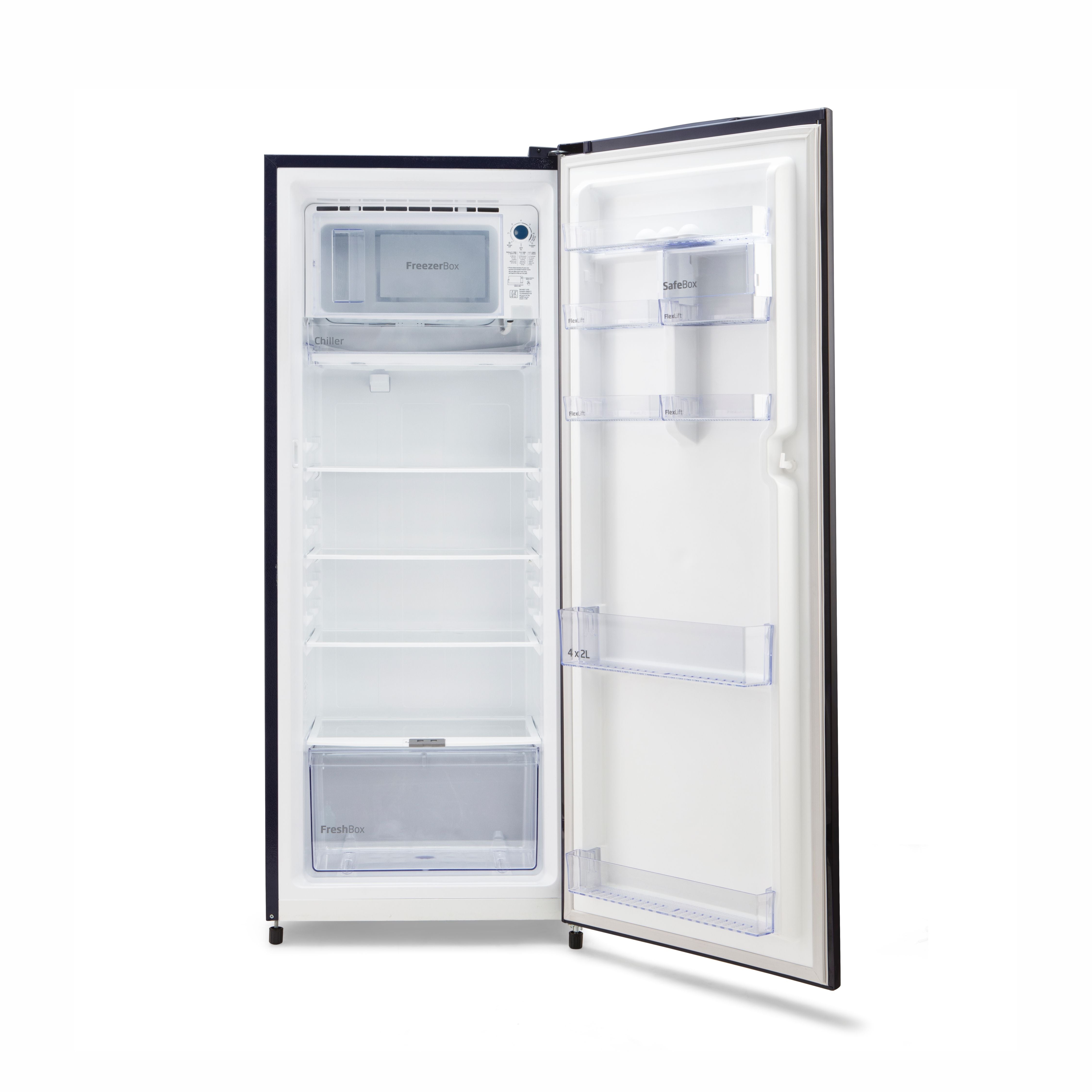 Voltas Beko VOLTBEK - RDC220A/4W0BWE0M0000GD 185L 4 Star Single Door Refrigerator Bonita Wine,  | Direct Cool | Fresh Box Technology | Energy Efficient-Online Mahajan Electronics
