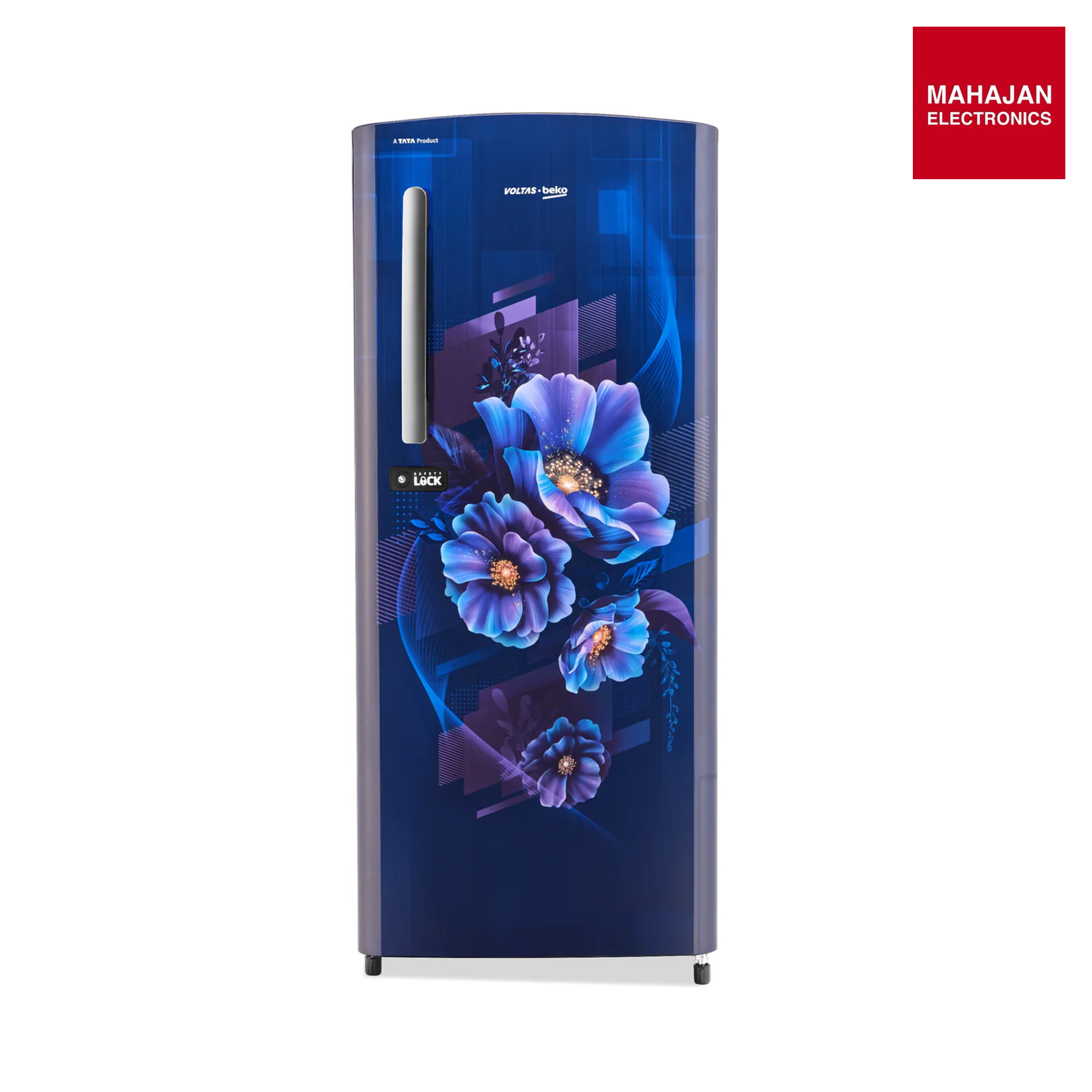 Voltas Beko VOLTBEK - RDC220V / 5W0BBE0M000UGD 185L 5 Star Single Door Refrigerator Bonita Blue,  | Direct Cool | Fresh Box Technology | Energy Efficient mahajan electronics