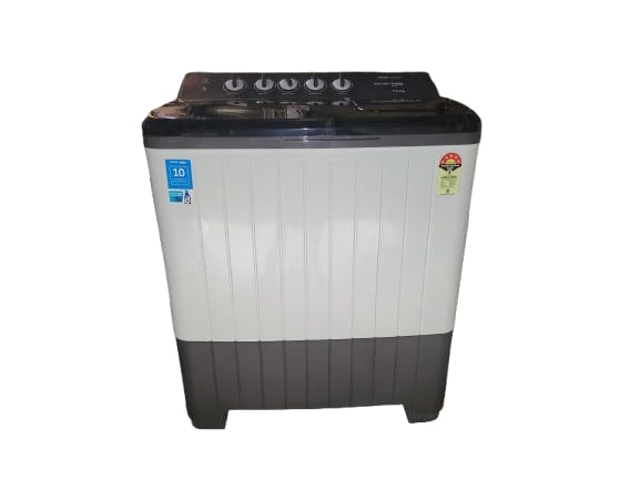 Voltas Beko WTT120UPA/GRSSWH5PTDA, 12 Kg 5 Star Semi-Automatic Top Loading Washing Machine ( Grey, Pulsator Wash Method)-Online Mahajan Electronics