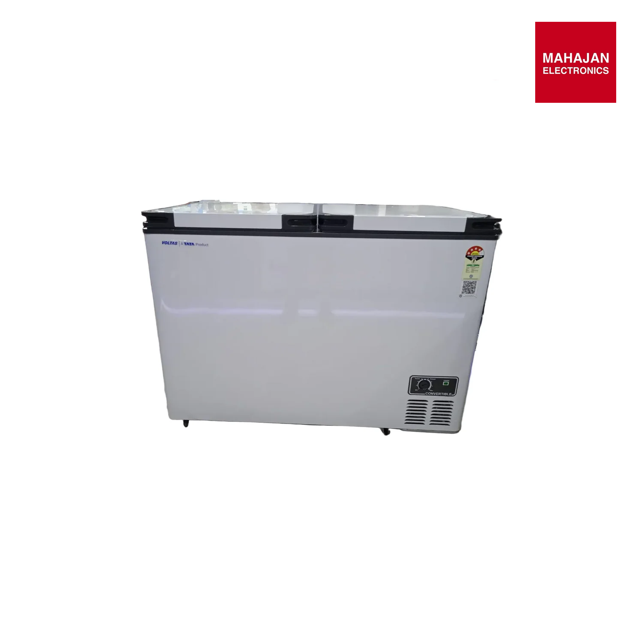 Voltas CVF406DA5-W-WA 361 L Double Door Convertible Deep Freezer (White)
Mahajan Electronics