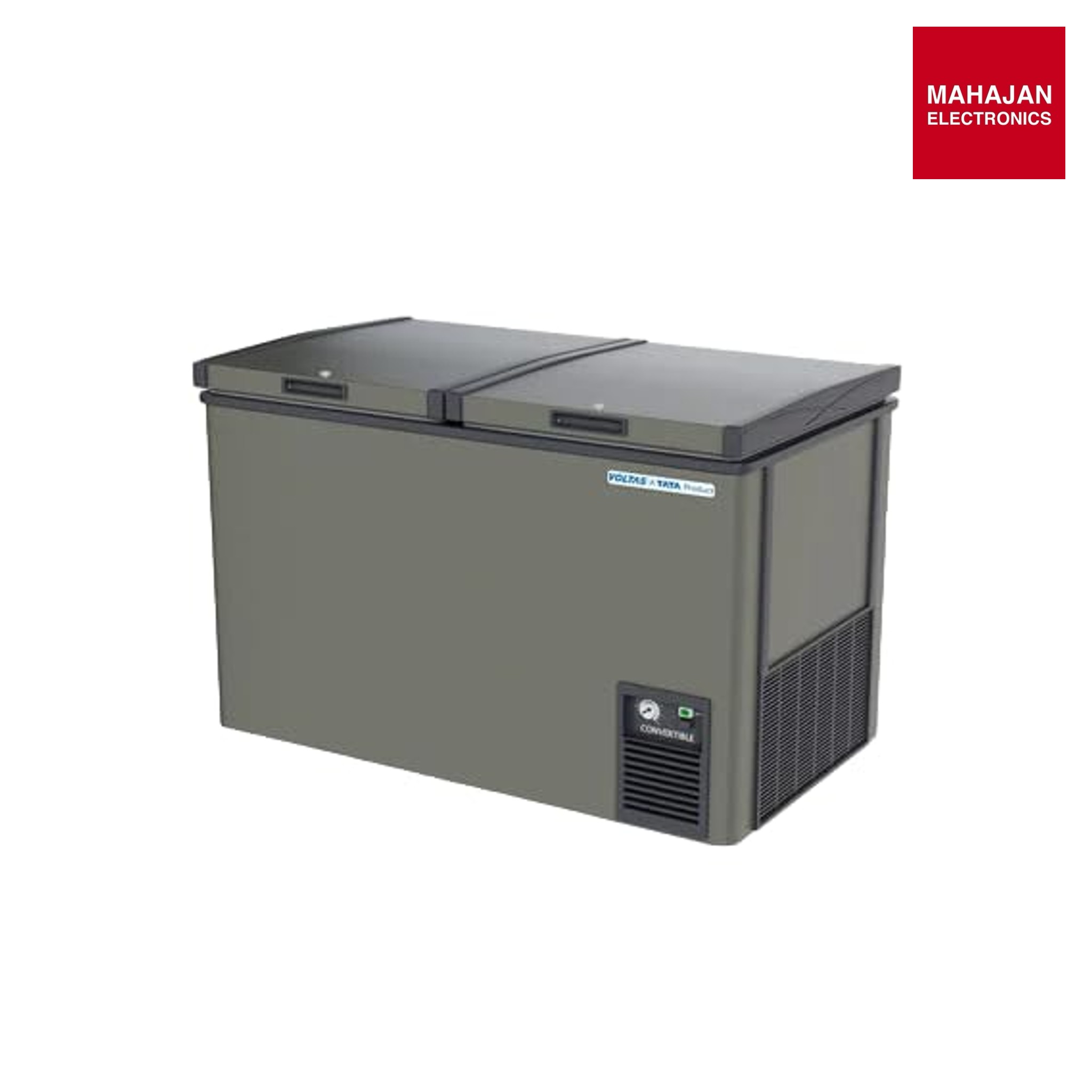 Voltas CVF500DA4-P2-GW CONVERTIBLE Grey 4Star Hard Top Deep Freezer Hard top deep freezer (469 Litre)-Online Mahajan Electronics