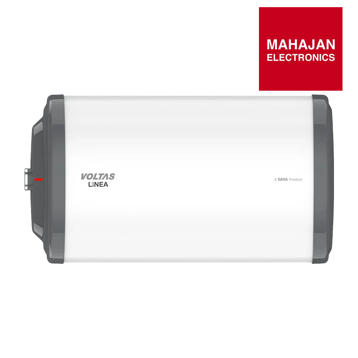 Voltas Linea 25L 3-Star Water Heater 255HPBGY (2000W) – Quartzline Technology, Copper Heating Element, Horizontal Geyser | Buy Online at Mahajan Electronics