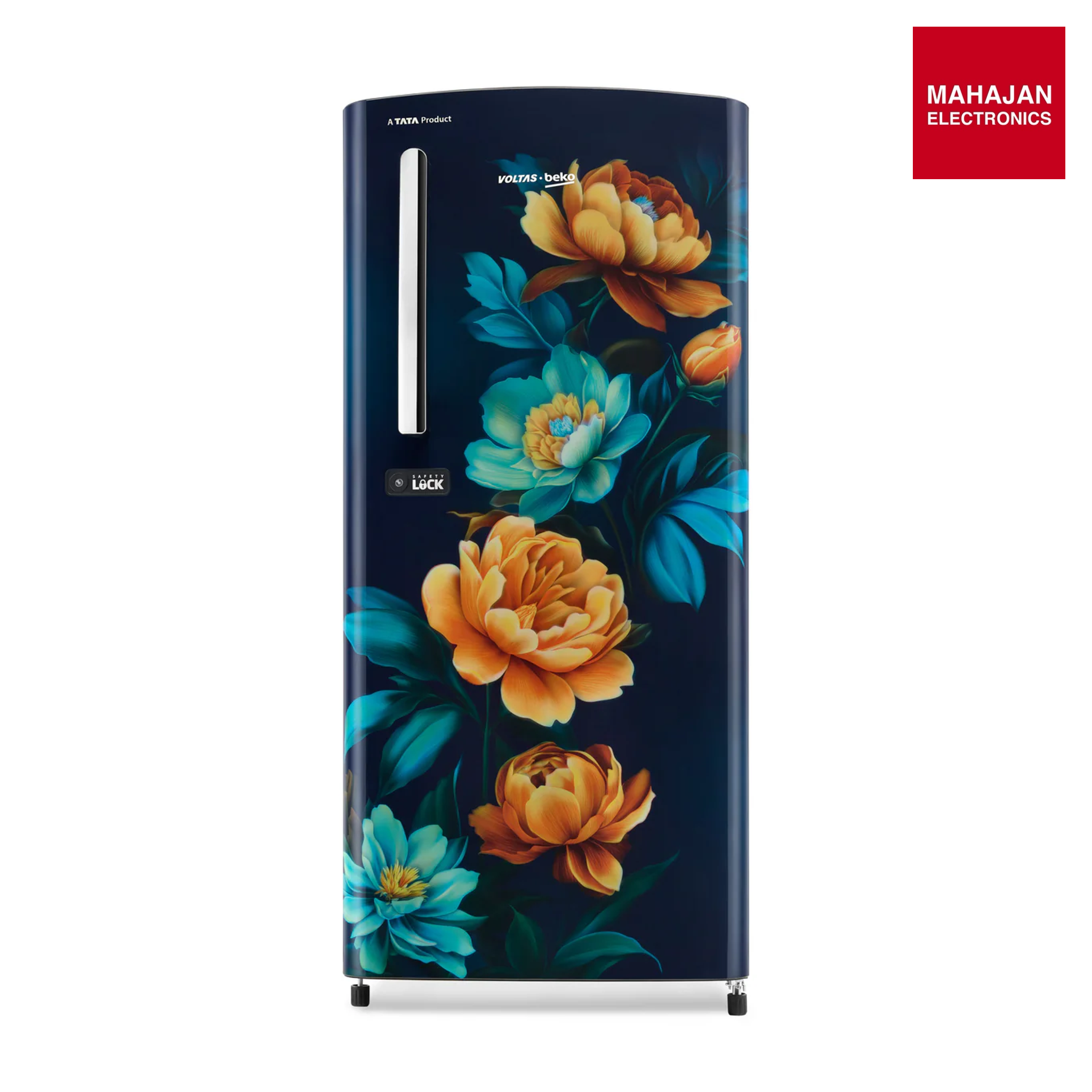 Voltas beko RDC220B / 3S0BTE0M0000GD 185 L, 3 Star, Direct Cool Single Door Refrigerator Tropical Blue Mahajan Electronics Online