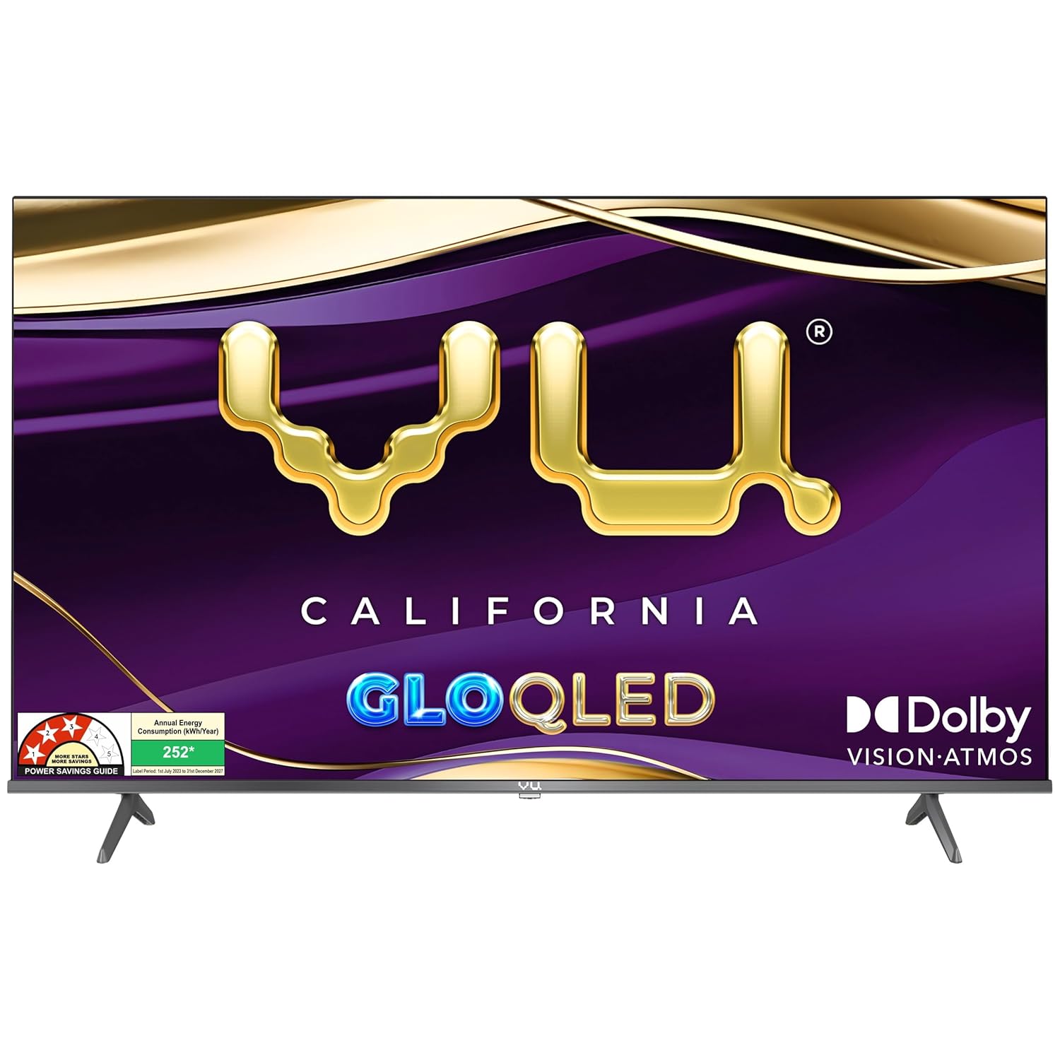 Vu 75GLOQLED25 189cm (75 inches) GloQLED Series 4K QLED Smart Google TV Mahajan Electronics Online