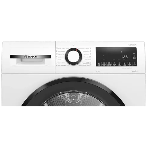 BOSCH WPG23100IN Series 4 8 kg Fully Automatic Front Load Dryer (Fluff Filter, White) - Mahajan Electronics Online