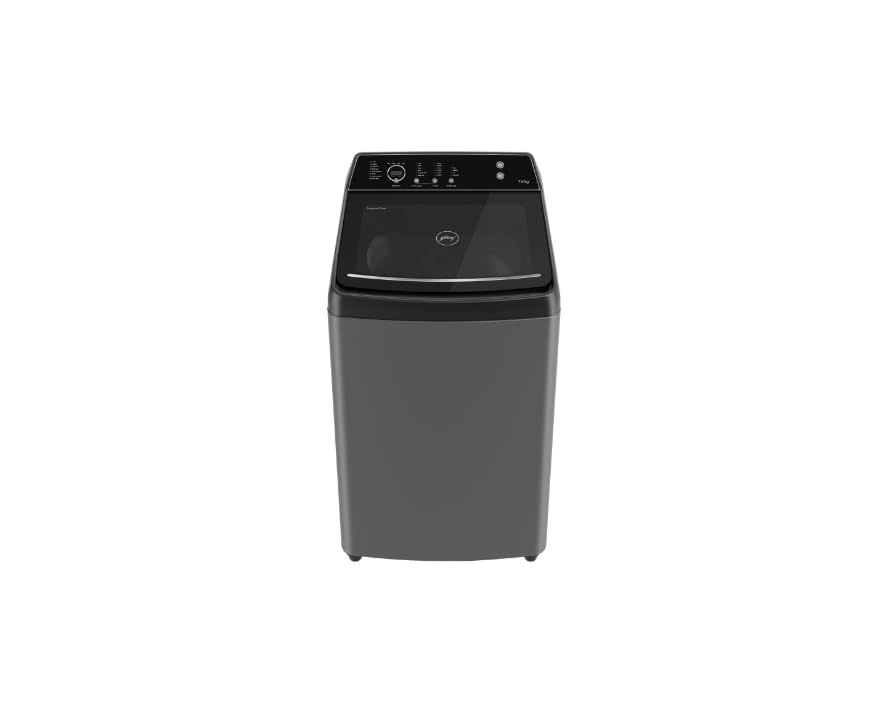 Godrej WTEON VLVT 70 5.0 FDTN MTBK 7 Kg 5 Star With 360 W powermaxx Motor wash Fully-Automatic Top Loading Washing Machine ( Metallic Black) - Mahajan Electronics Online