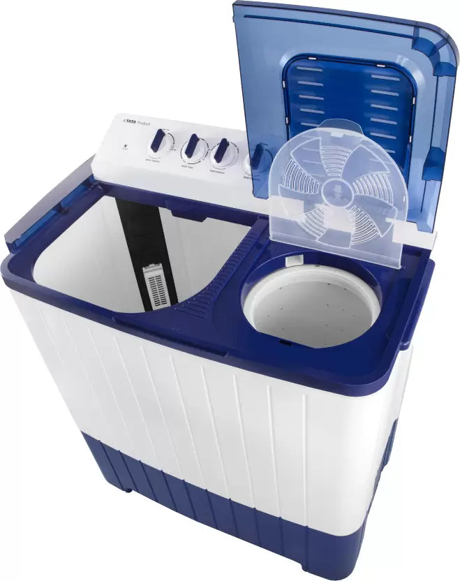 Voltas Beko WTT140UPA/BL5KPTD 14 Kg Semi Automatic Top Load Washing Machine Blue White - Mahajan Electronics Online