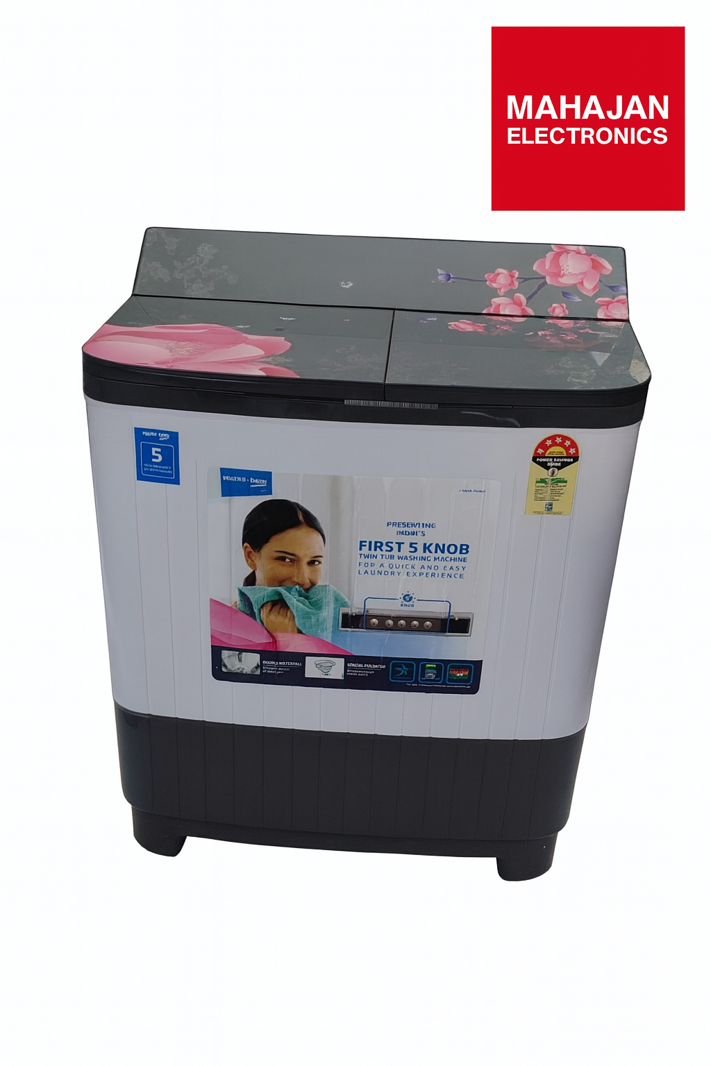 Voltas Beko 8.5 kg Semi Automatic Washing Machine WTT85DGRG/FLRB5 - Mahajan Electronics Online