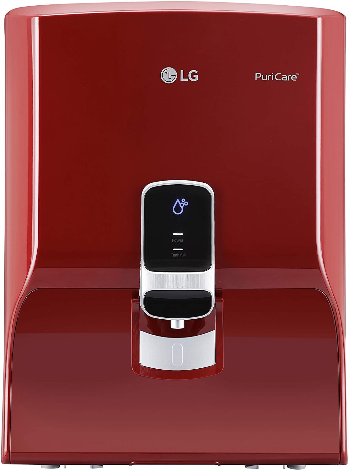 LG Puricare WW140NPR RO + Mineral Booster Water Purifier with Dual Protection Stainless Steel Tank, RED - Mahajan Electronics Online