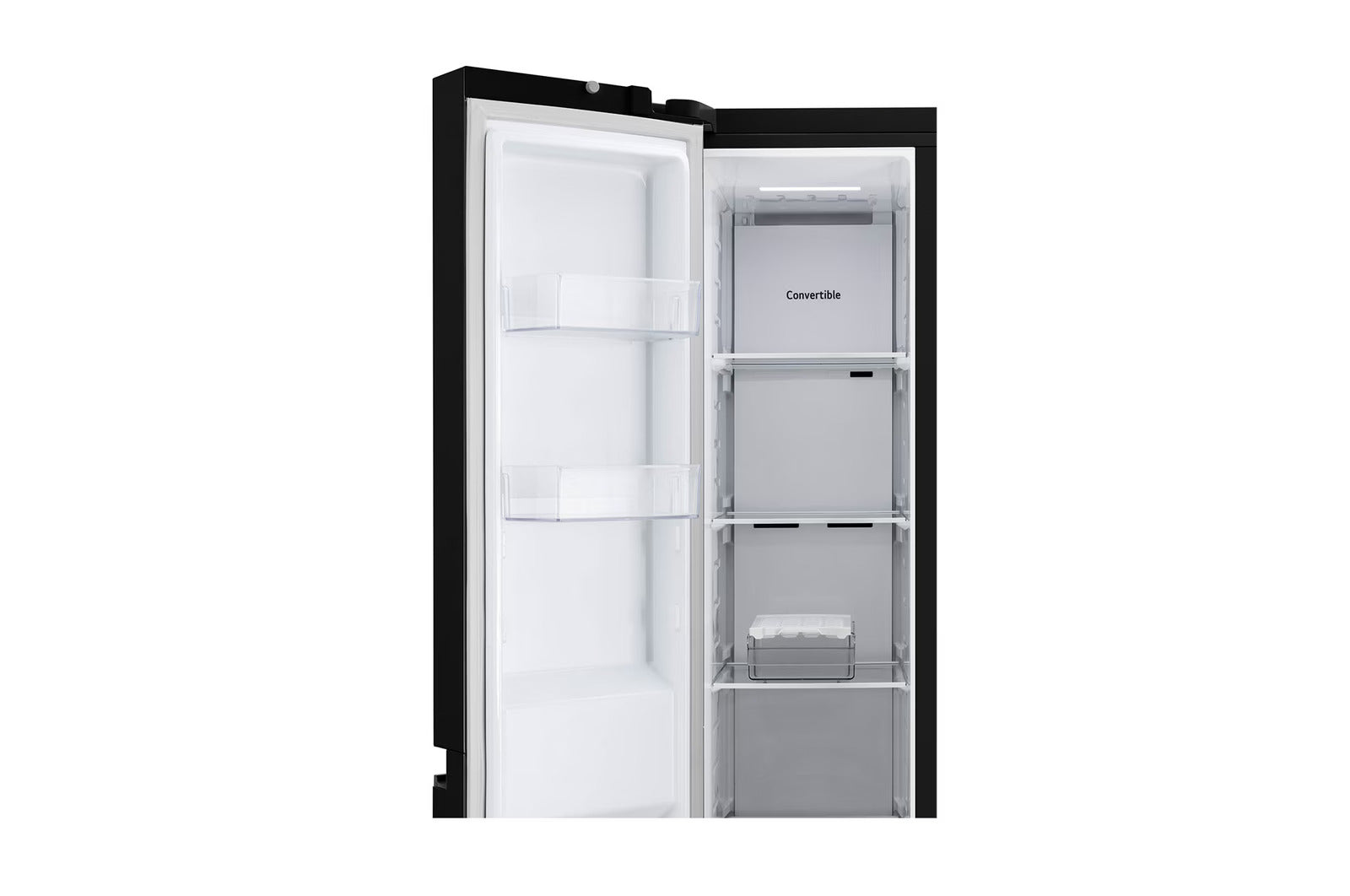 LG GL-B257JWB3 650L Side-by-Side Refrigerator, Convertible, Multi-Air Flow, Auto Smart Connect™, Western Black, 3-Star Mahajan electronics online