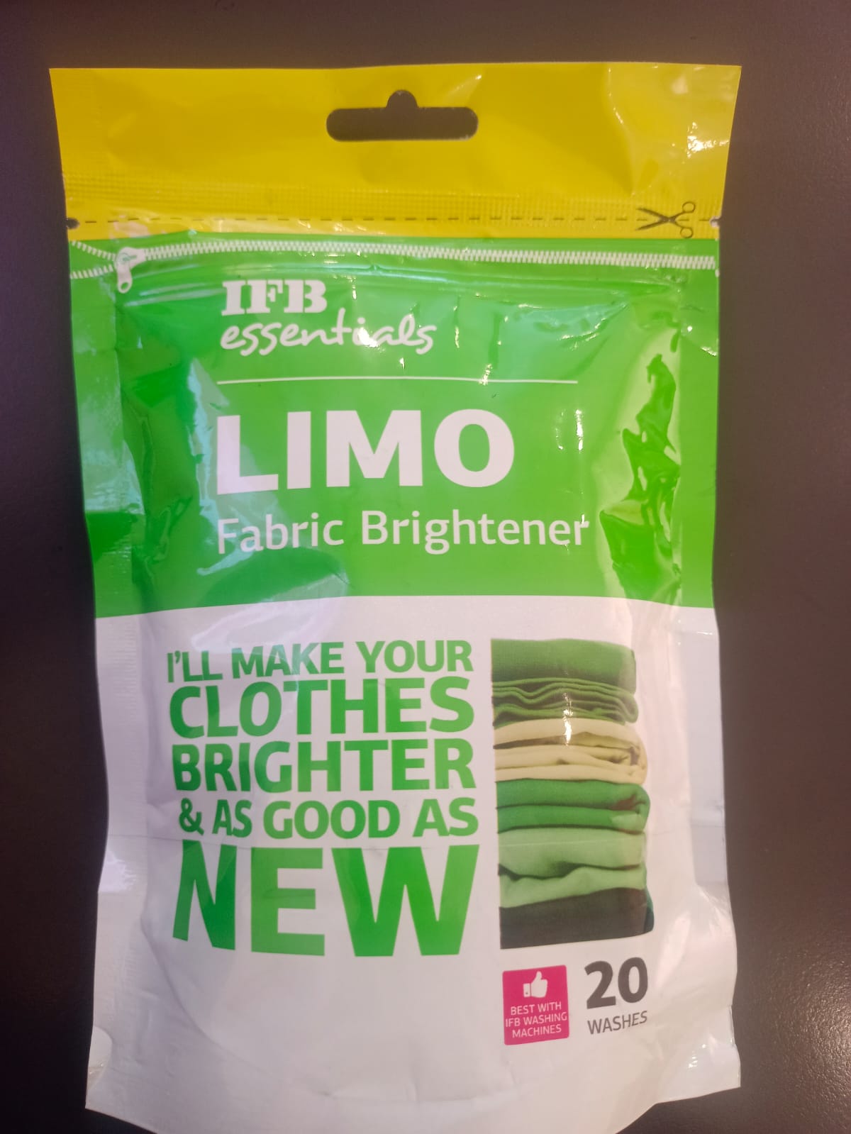 IFB essentials LIMO Fabric Brightener Mahajan Electronics Online