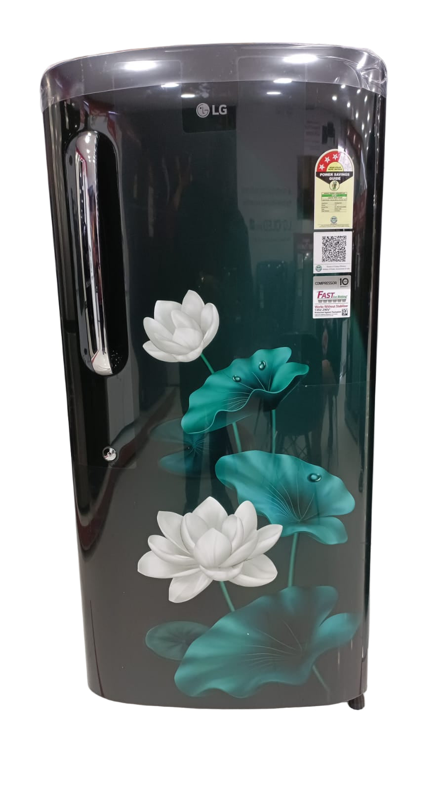 LG GL-B231AELD 210L Direct Cool Single Door 3 Star Refrigerator with Fast Ice Making Color Emerald Lotus  Mahajan Electronics Online