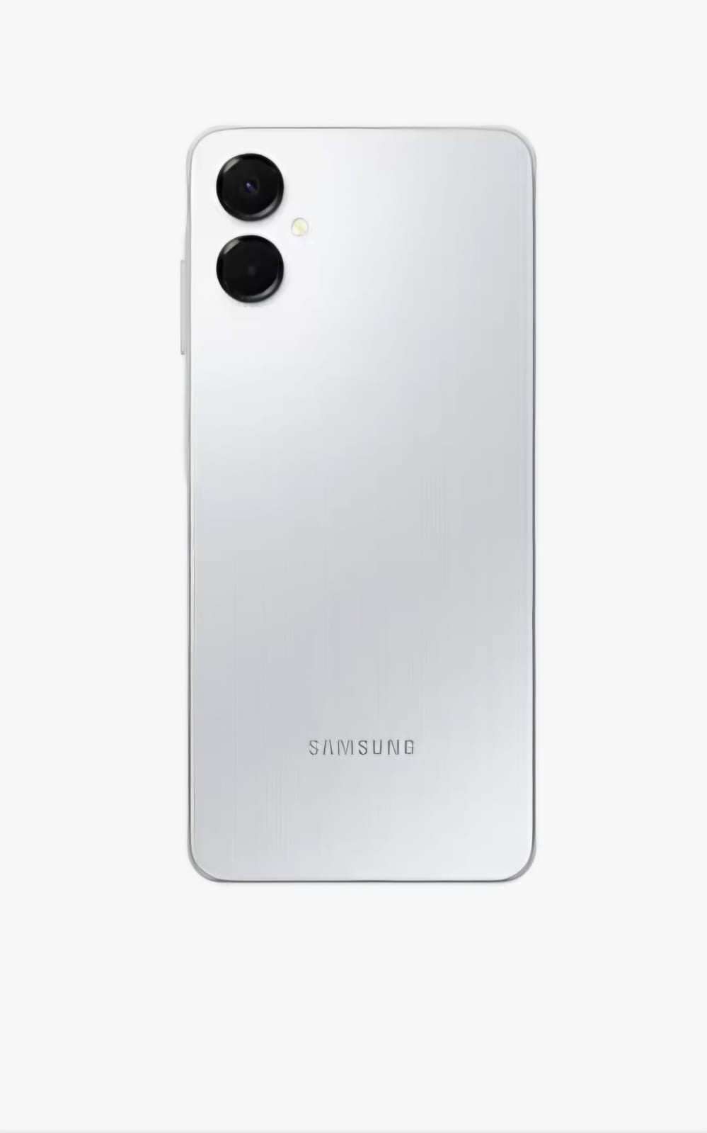 Samsung Galaxy A06 5G (Light Grey, 6GB RAM, 128GB Storage)| True 5G with 12 5G Bands | 50MP Dual Camera | 4 Gen Updates | IP54 | Voice Focus With 25W Adapter Mahajan Electronics Online