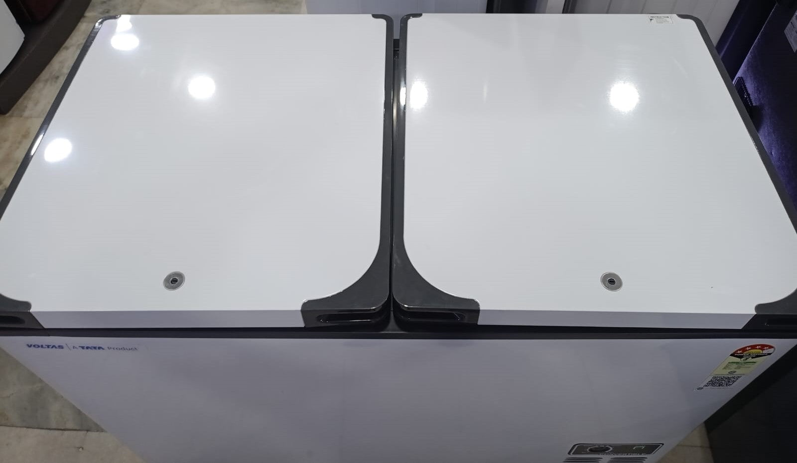 Voltas CVF406DA5-W-WA 361 L Double Door Convertible Deep Freezer (White)
Mahajan Electronics