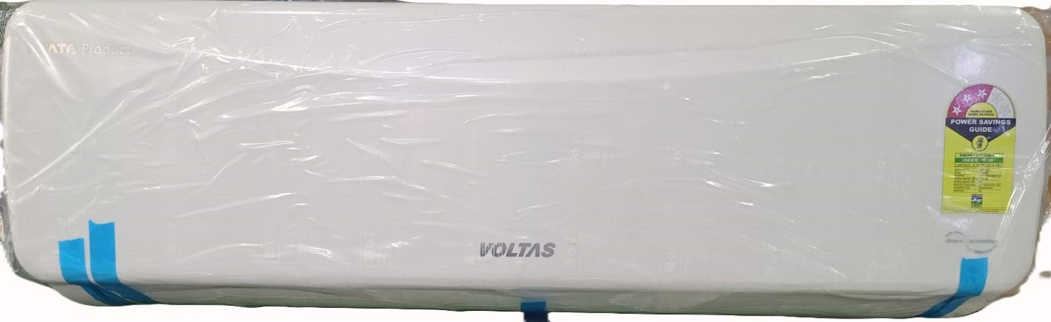Voltas 183FS PRIME 1.5 Ton 3 Star (2026 Fix Speed) Split AC – Copper Condenser, R32 Refrigerant, White
